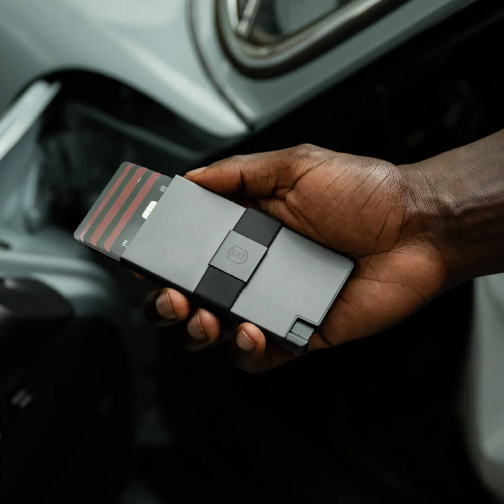 Ekster Pro RFID Blocking Aluminum Card Holder - Slim Minimalist Wallet for Men & Women - Perfect for Travel, Business & Everyday Carry