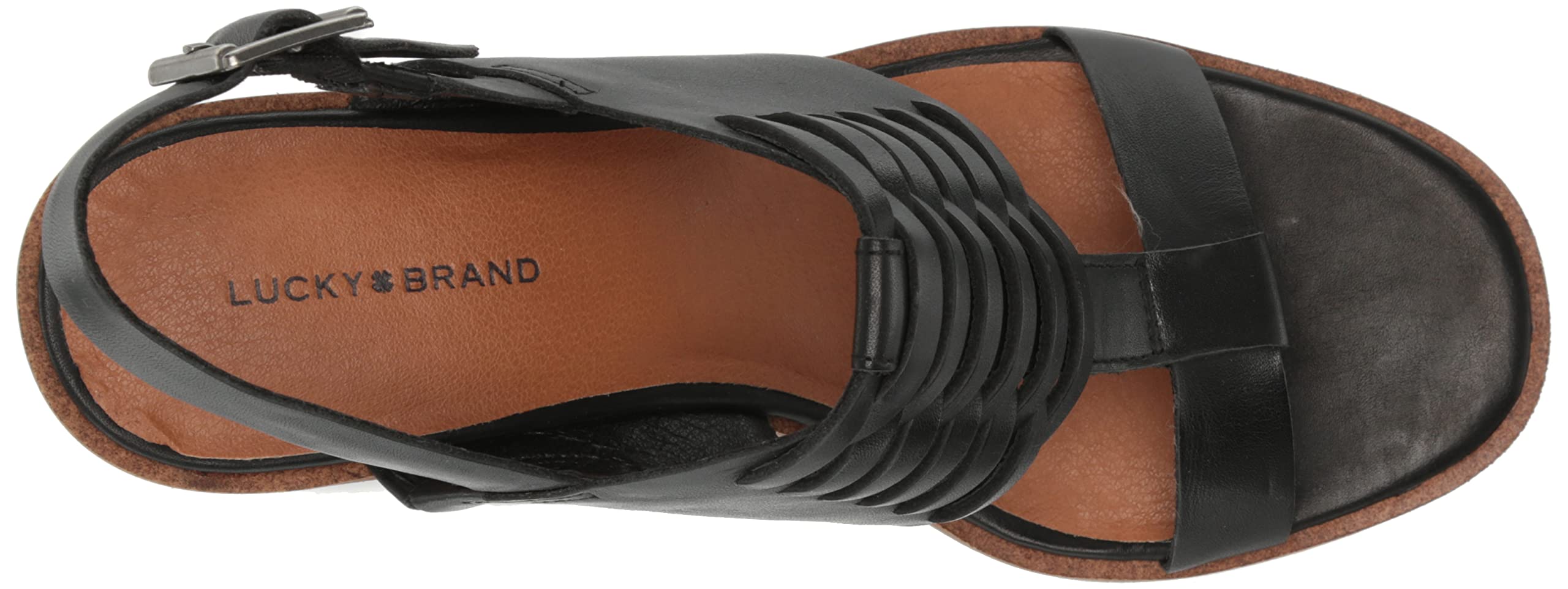Lucky Brand Women's Lemia Cut-Out Heeled Sandals - Stylish Summer Dress Shoes for Weddings, Parties & Date Nights