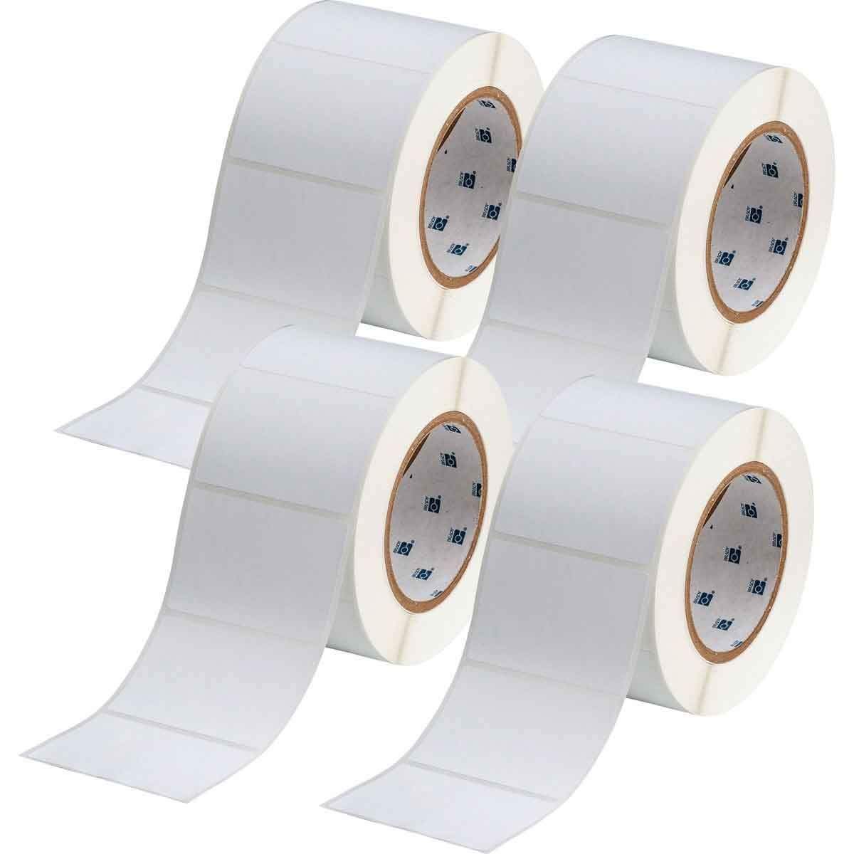 Brady XTHT-19-8423-3 White Thermal Transfer Printer Labels - 3