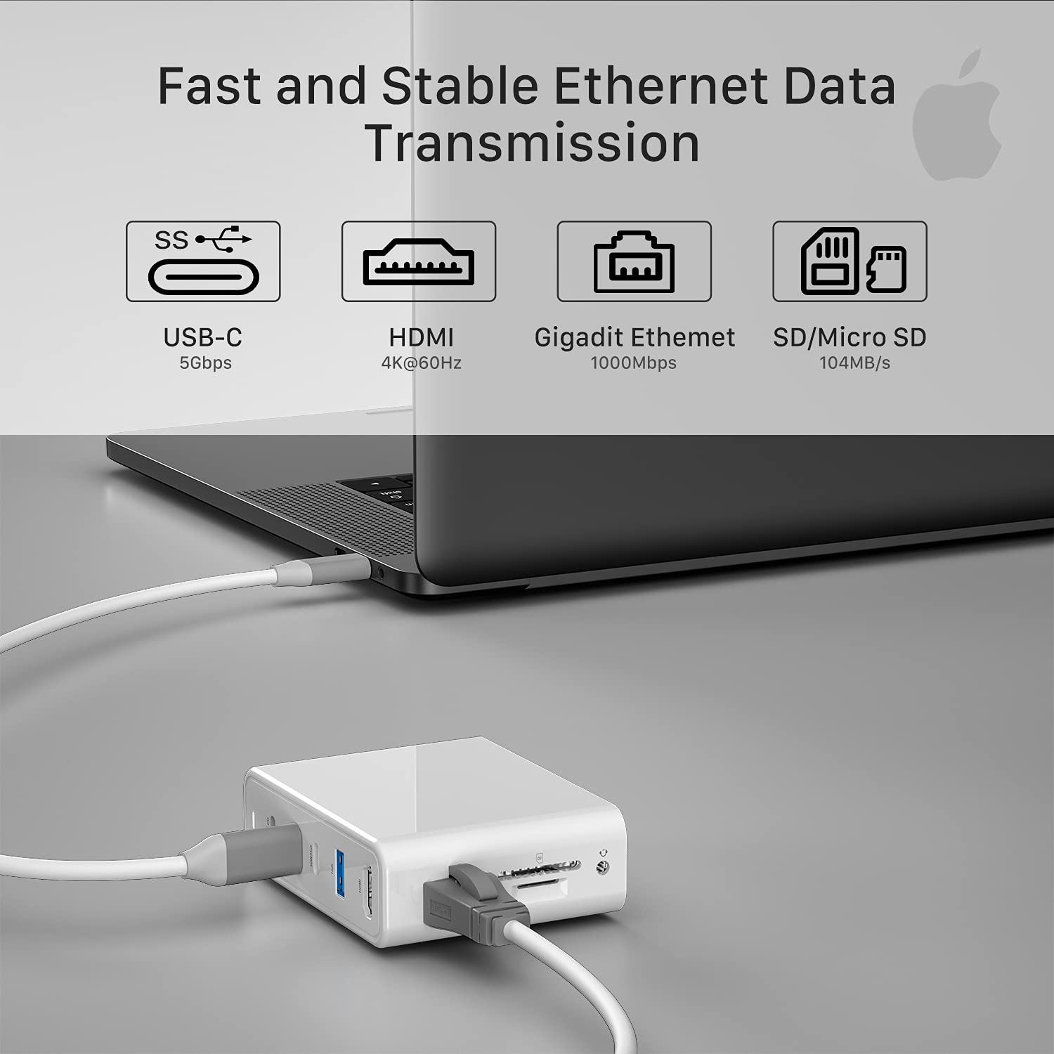INVZI 9-in-1 100W GaN USB C Multiport Charger with Laptop Sleeve Case for MacBook Air/Pro 13-16 Inch & Other Laptops | Fast Charging Station for Home, Office & Travel Accessories