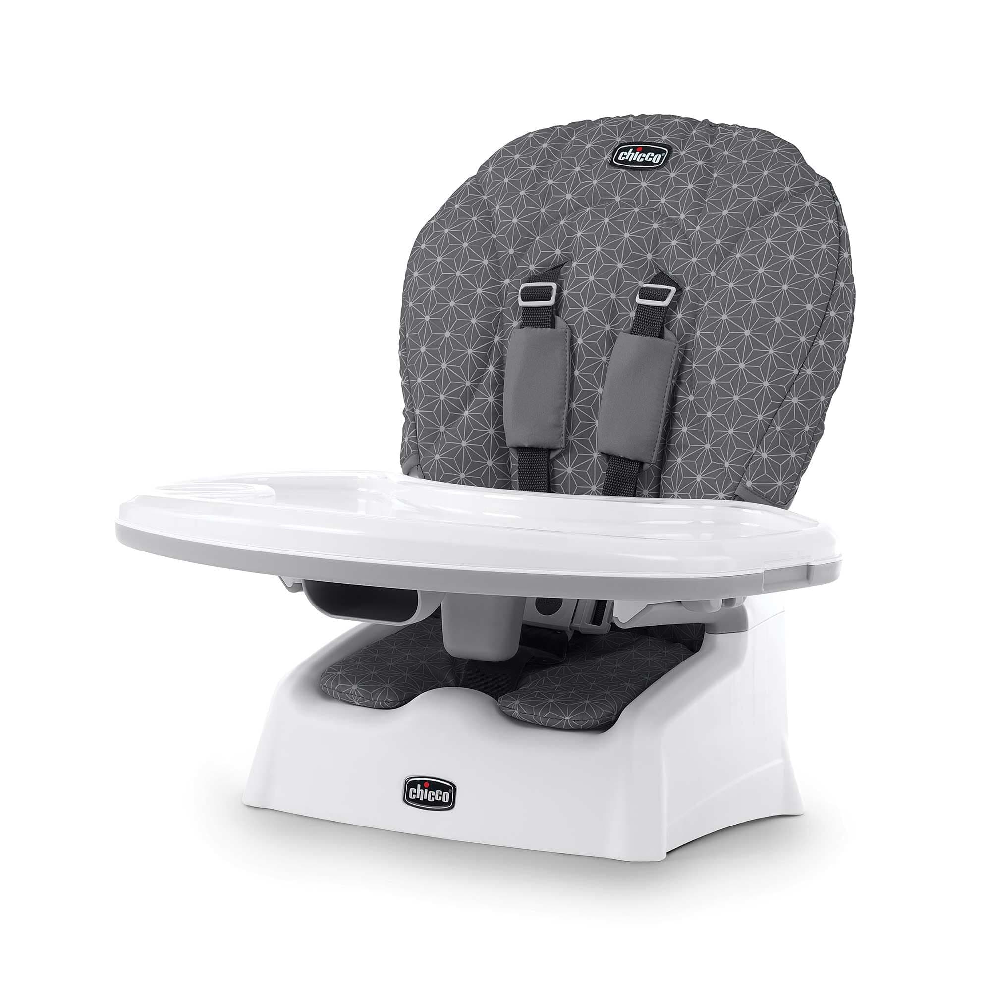 Chicco Portable Snack Booster Seat for Toddlers - High Chair for Dining Table - Perfect for Home, Restaurant & Travel Use