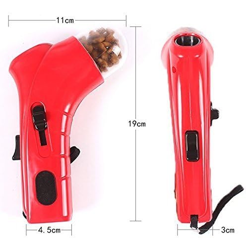 Coolrunner Automatic Pet Treat Launcher - Dog Training Toy & Food Thrower for Puppy Snacks - Perfect for Outdoor Play, Obedience Training & Interactive Feeding