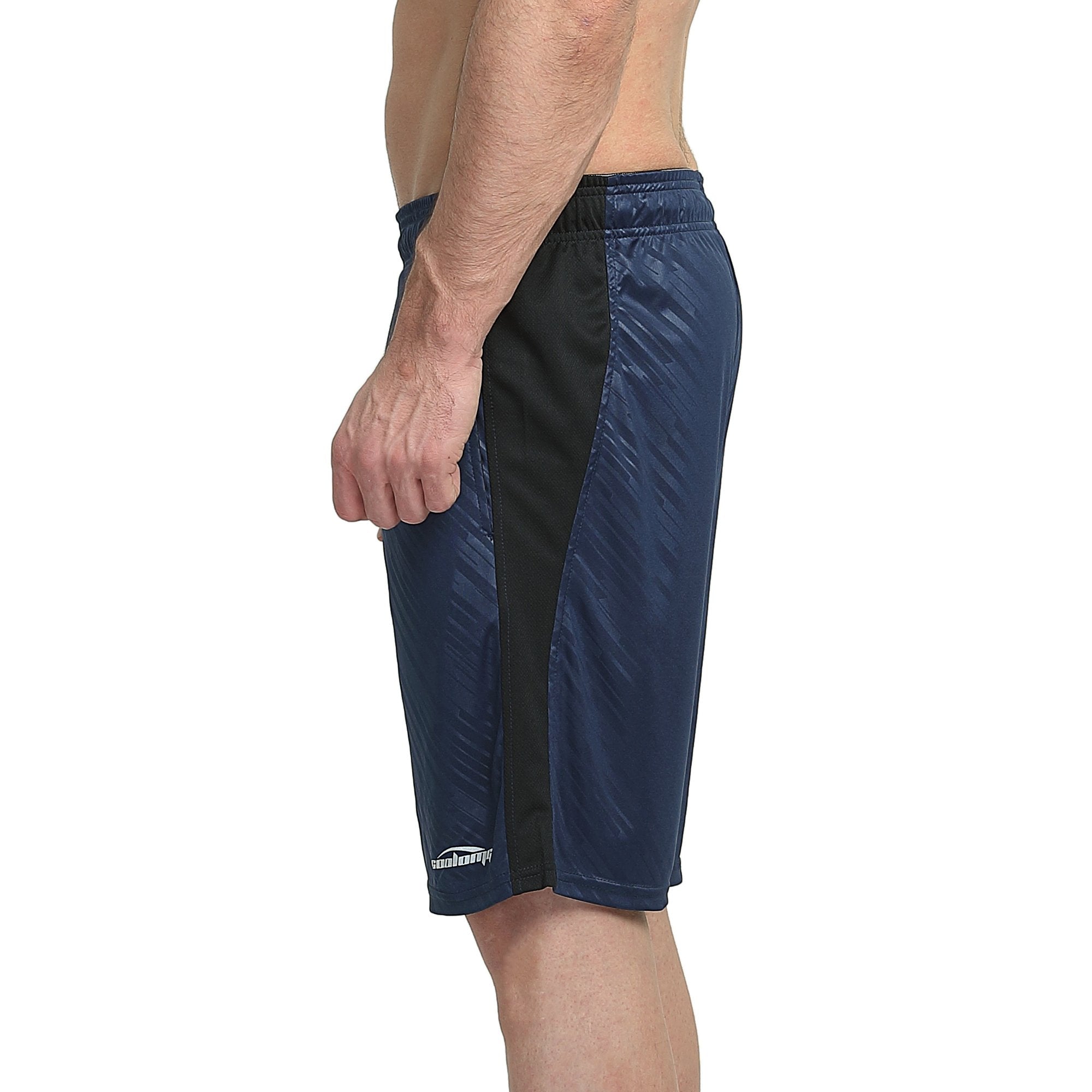 Best Men's Basketball Shorts - Comfortable & Breathable Navy Blue Athletic Shorts for Training, Gym & Casual Wear