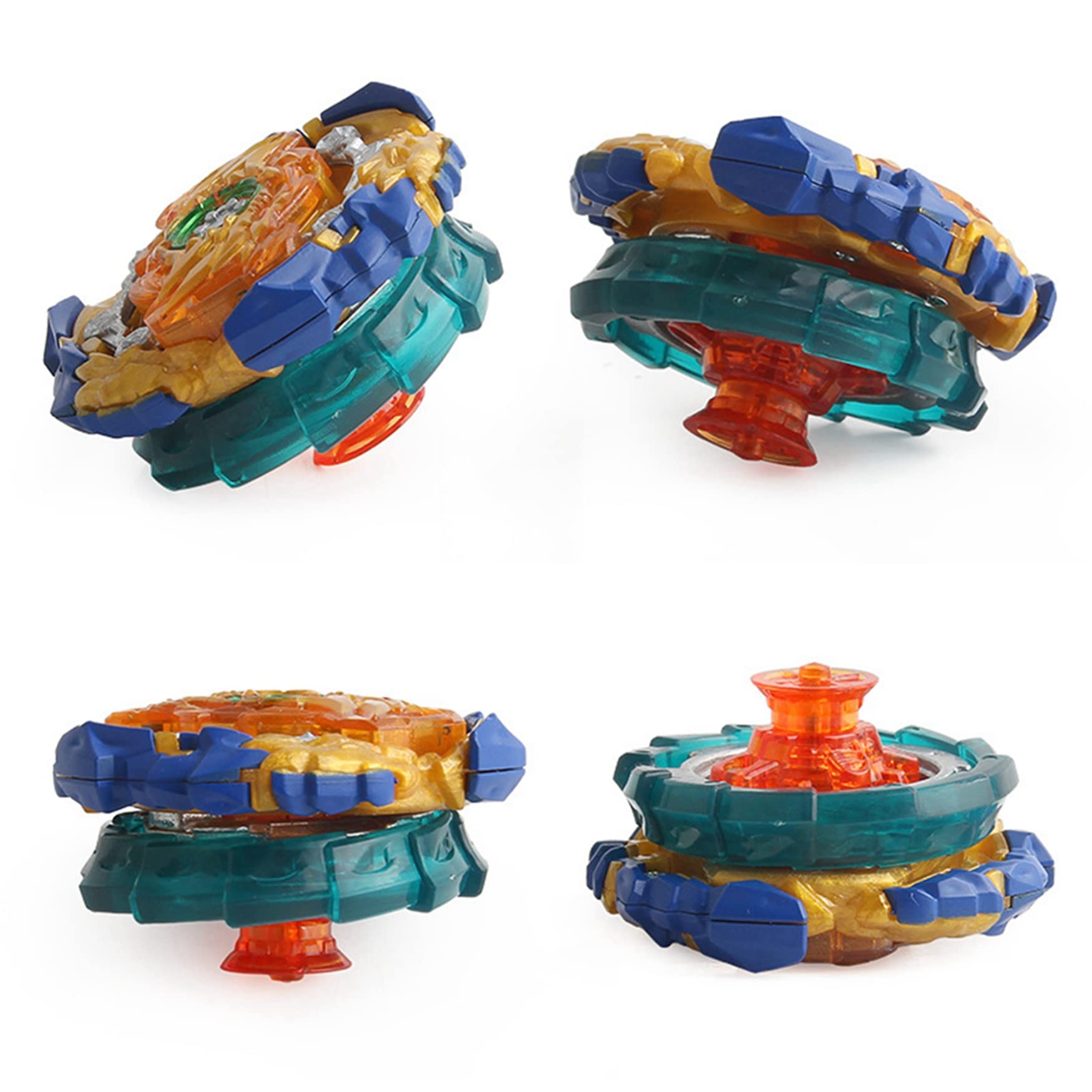 DWIN Beyblade Burst Booster GT Starter B-139 Wizard Fafnir Rt Rs vs B-184 Custom String Launcher LR Set - Left & Right Spin Battle Top with Grip - Perfect for Competitive Play & Beyblade Tournaments