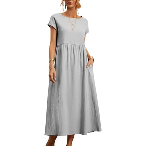 Silver Maxi Dress