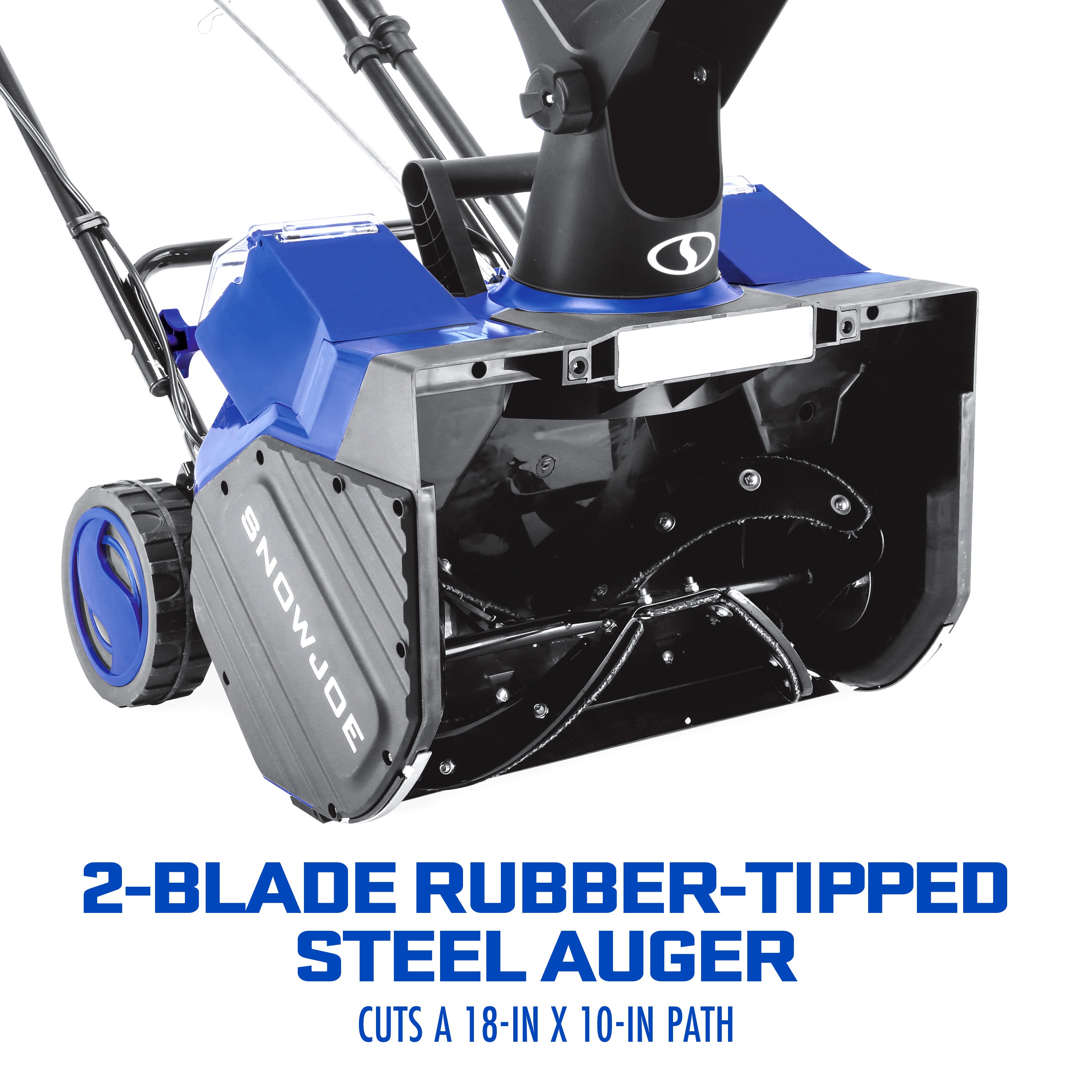 Snow Joe 24V X2 SB18 XR 48 Volt Cordless Snow Blower Kit | 18-Inch Clearing Width | Includes 2 x 5.0Ah Batteries & Fast Charger | Perfect for Driveways, Walkways & Heavy Snow Removal
