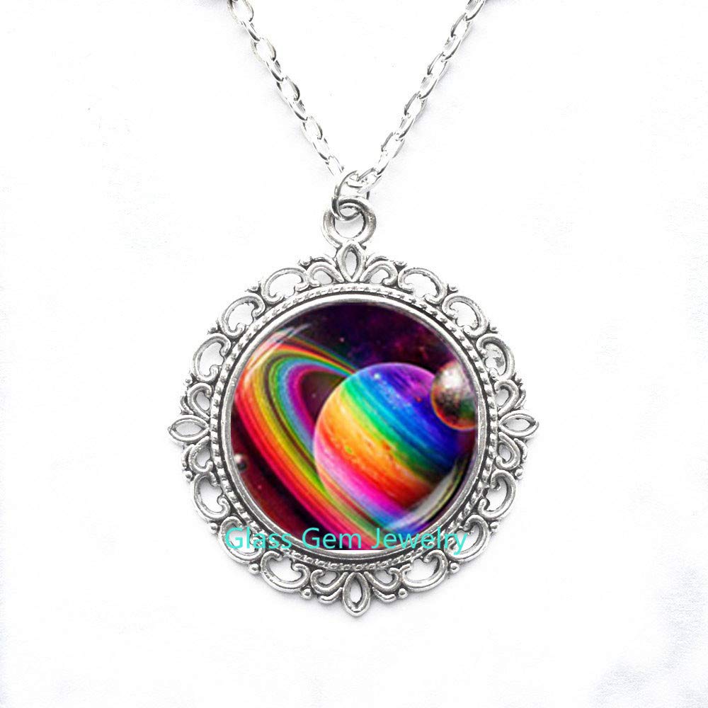LGBTQ Pride Necklace - Rainbow Love Wins Jewelry for Gay Lesbian Couples - Same Sex Marriage Equality Gift - Perfect for Pride Parades, Weddings & LGBTQ Events (Style Q0233)