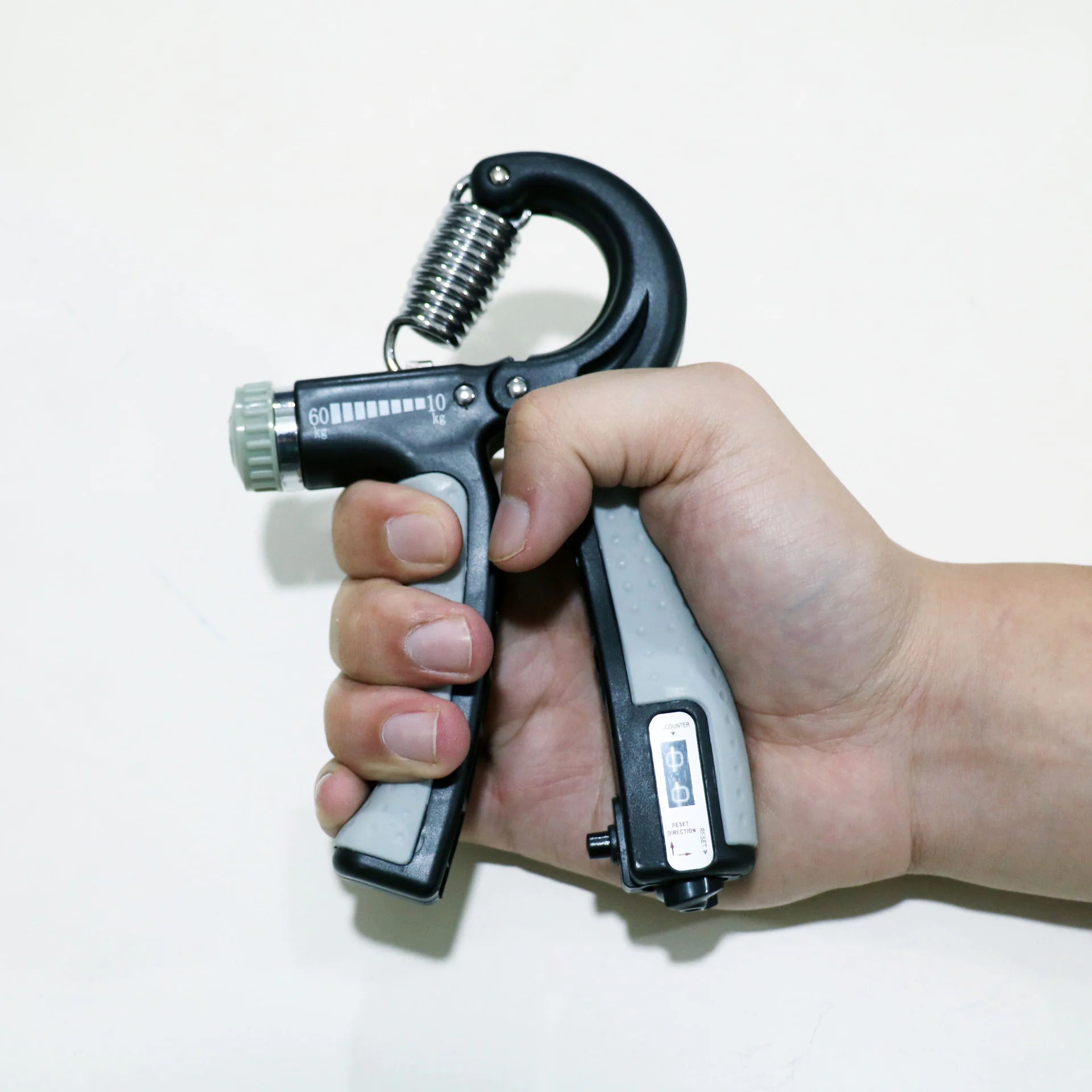 Adjustable Hand Grip Strength Trainer with Finger Exerciser - Improve Grip Strength & Finger Dexterity for Rock Climbing, Weightlifting & Rehabilitation Therapy