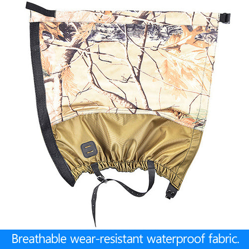 Waterproof Outdoor Gaiters for Hiking, Walking, Climbing & Hunting - Durable Leg Protection for All-Weather Adventures