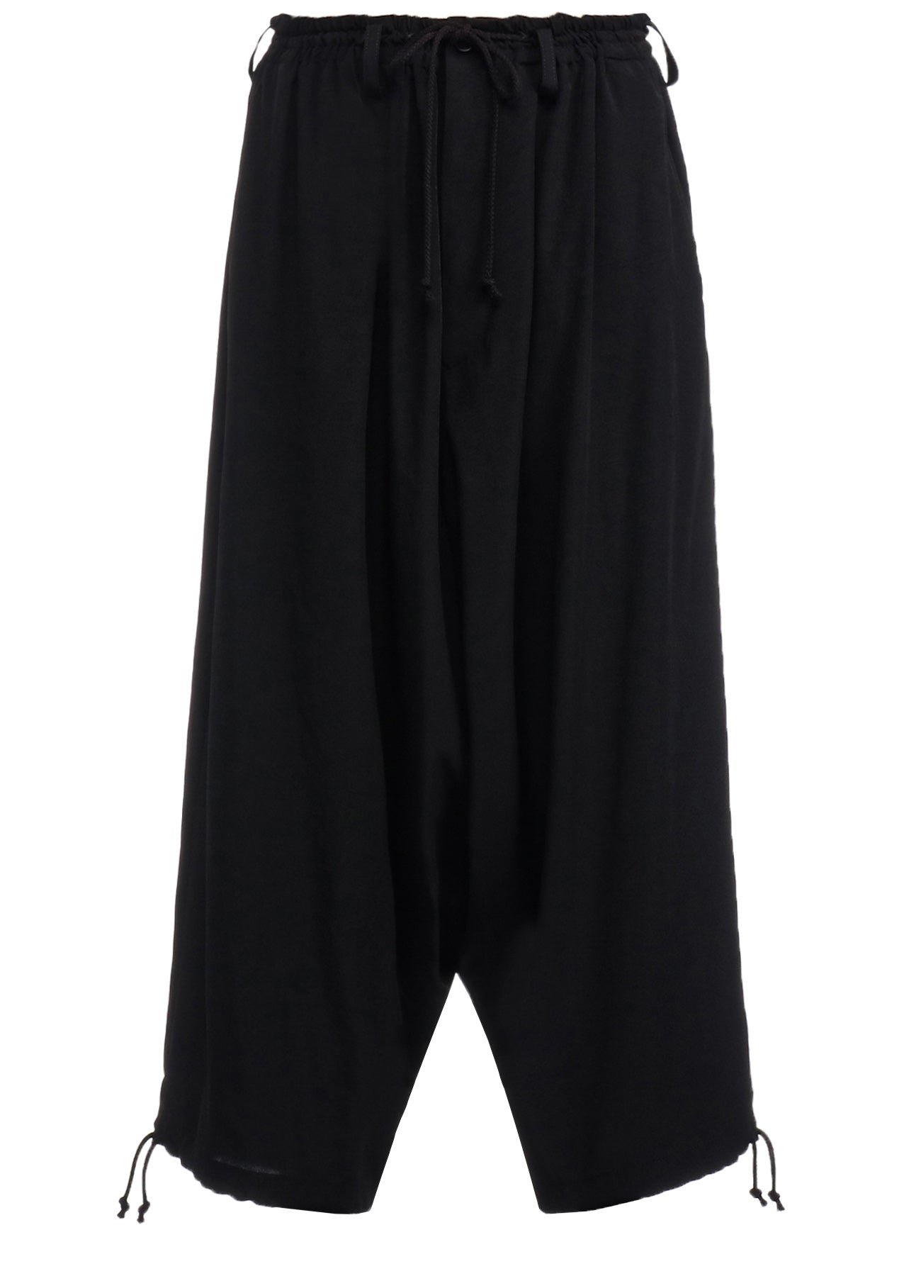 CREPE de CHINE BALLOON SAROUEL PANTS - Women's Flowy Wide Leg Lounge Pants for Yoga, Meditation & Boho Fashion