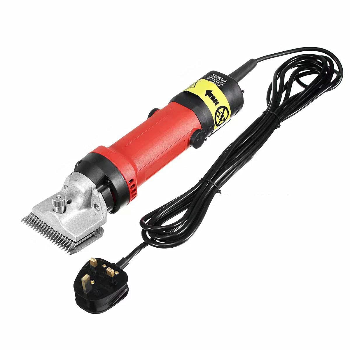 Professional 500W Heavy Duty Electric Horse Hair Clipper - 6-Speed Adjustable Low Vibration Equine Shears for Grooming Horses, Pets & Livestock - Perfect for Stable, Farm & Show Preparation