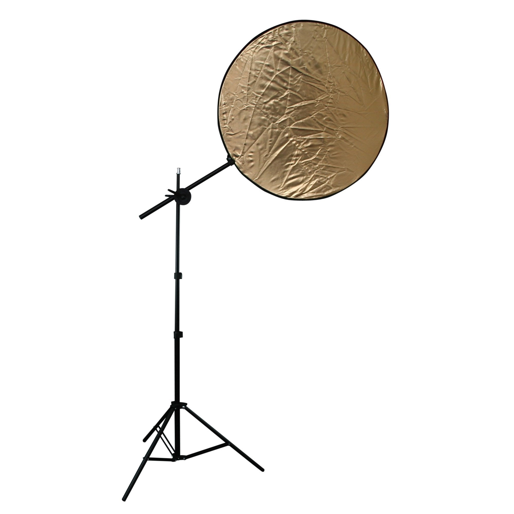 5-in-1 80cm Photography Reflector Kit with Stand & Boom Arm - Professional Light Reflector for Studio, Portrait, and Outdoor Photography (Ideal for Photographers, YouTubers, and Content Creators)
