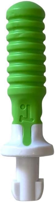 TalkTools Sensi Tip for Kids with Autism & ADHD - Speech Therapy Tool to Improve Biting, Chewing & Jaw Strength - Dishwasher Safe Oral Motor Chew Toy (Green, 1 Pack) - Perfect for Sensory Needs & Calming at Home or School
