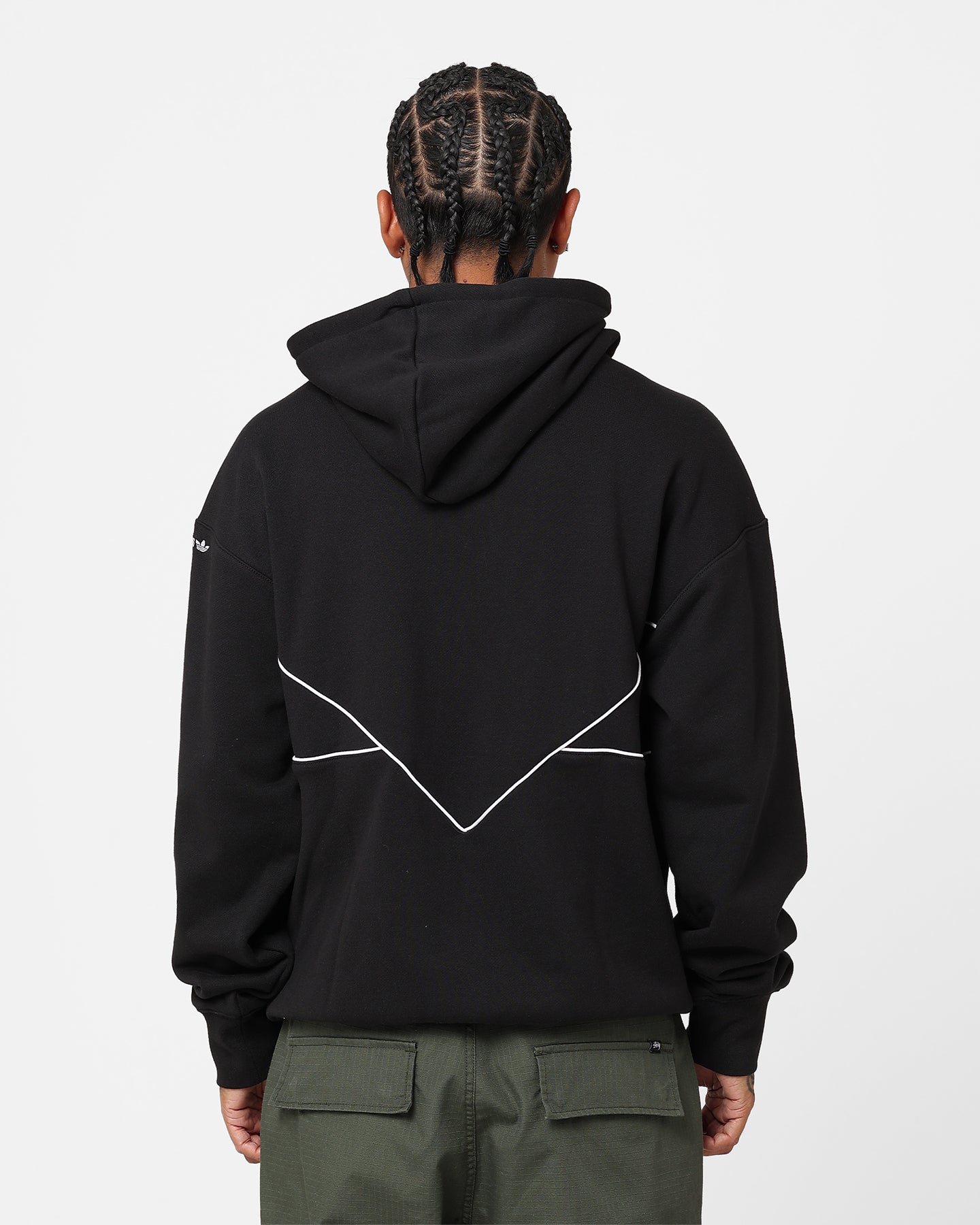 Adidas Adicolor Seasonal Archive Hoodie for Men & Women - Black Cotton Pullover Sweatshirt | Casual Streetwear, Gym, and Everyday Comfort