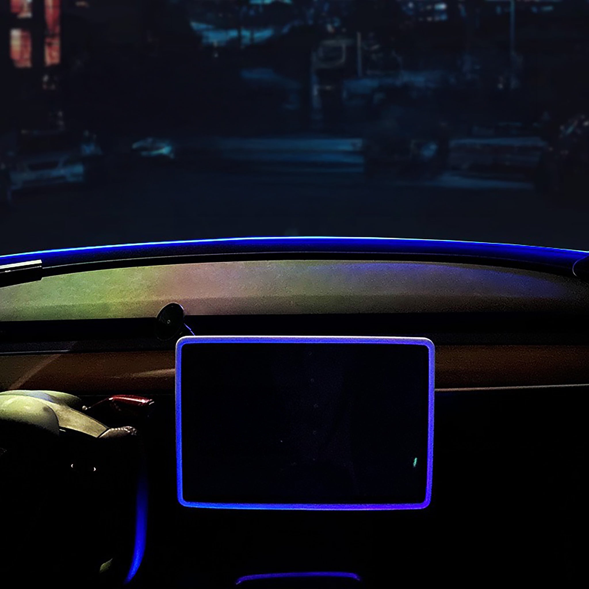 Custom Fit LED Ambient Neon Light for Tesla Model 3 & Model Y - Premium Interior Car Lighting for Mood Enhancement & Night Driving