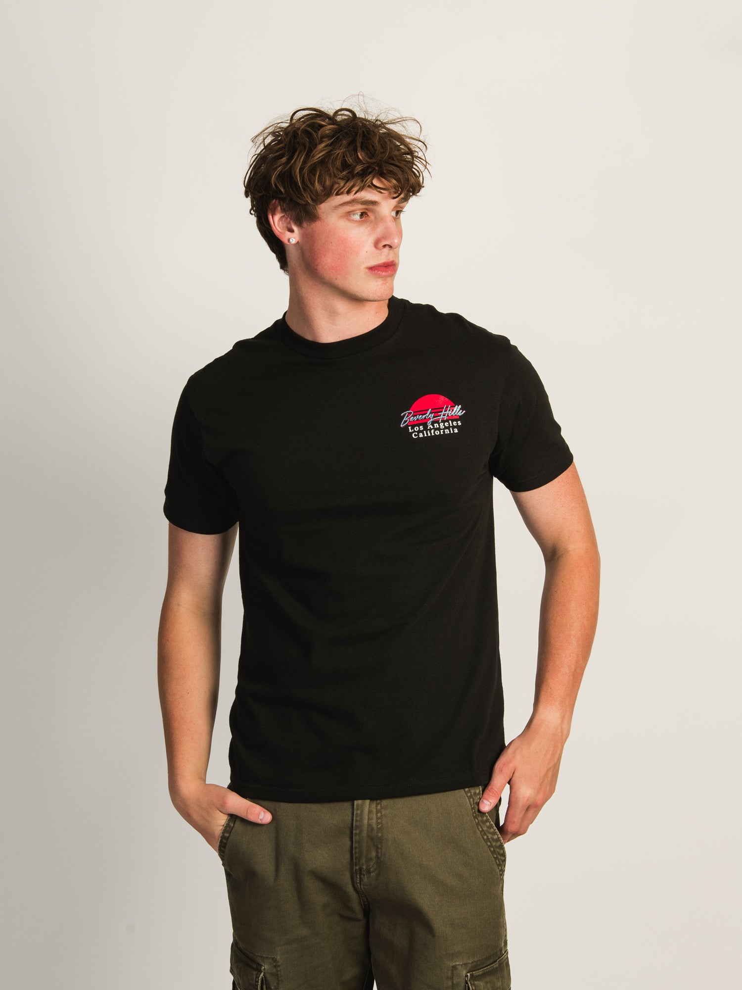 Beverly Hills T-Shirt for Men & Women - Premium Cotton Casual Tee - Perfect for Streetwear, Travel & Everyday Fashion