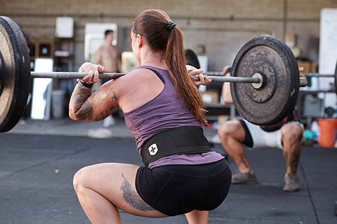 Harbinger Unisex 4.5-Inch Foam Core Weightlifting Belt - Black | Premium Support for CrossFit, Powerlifting & Strength Training