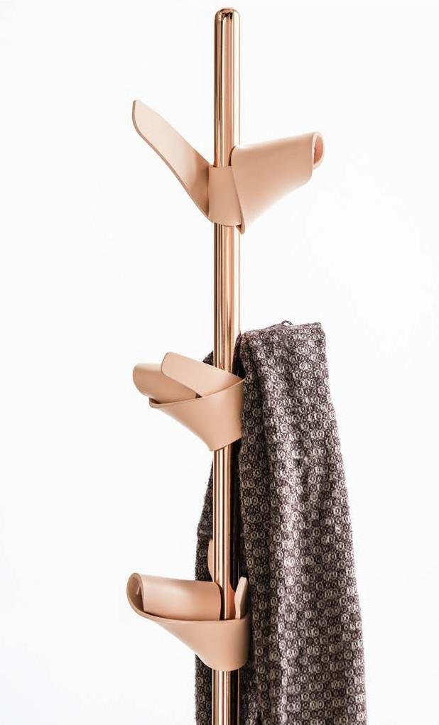 Premium Apelle Tree Coat Hanger by Midj - Space Saving Wooden Clothes Rack for Bedroom, Closet & Entryway Organization | Perfect for Hanging Jackets, Coats, Scarves & Accessories