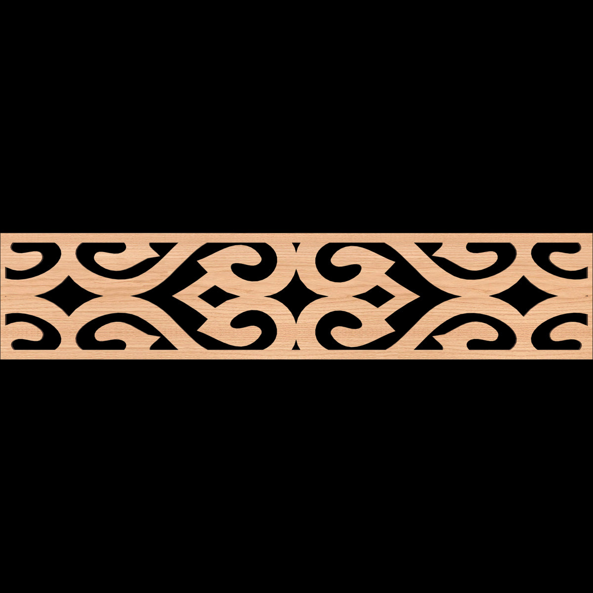 Keene Fretwork Moulding - Decorative Wood Trim for Home & Furniture | Perfect for DIY Projects, Wall Paneling and Cabinet Accents