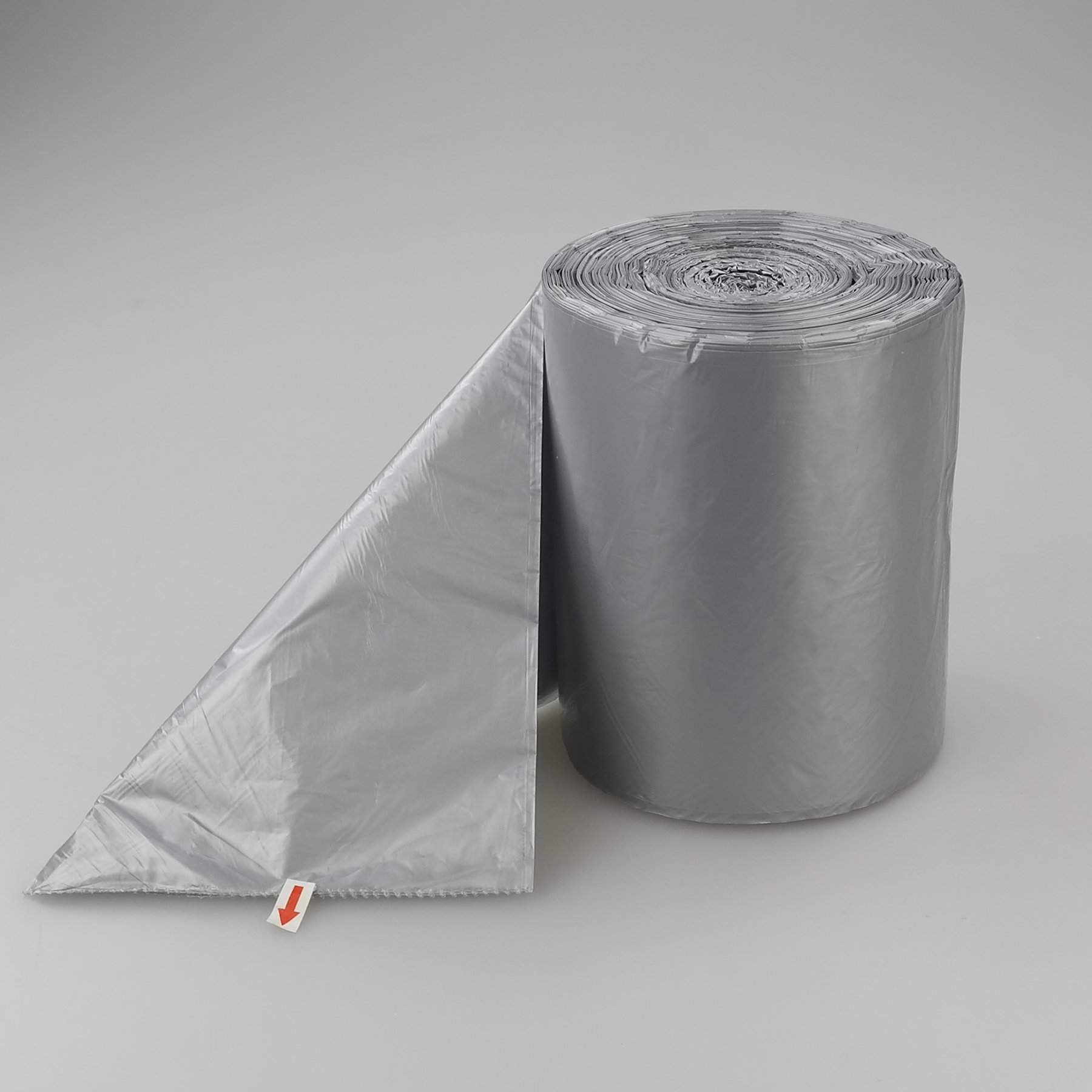 Anbers 2.6 Gallon Small Trash Can Liners - 140 Count Grey Garbage Bags for Bathroom, Office, Bedroom & Kitchen Waste Bins | Leakproof & Durable Disposal Bags