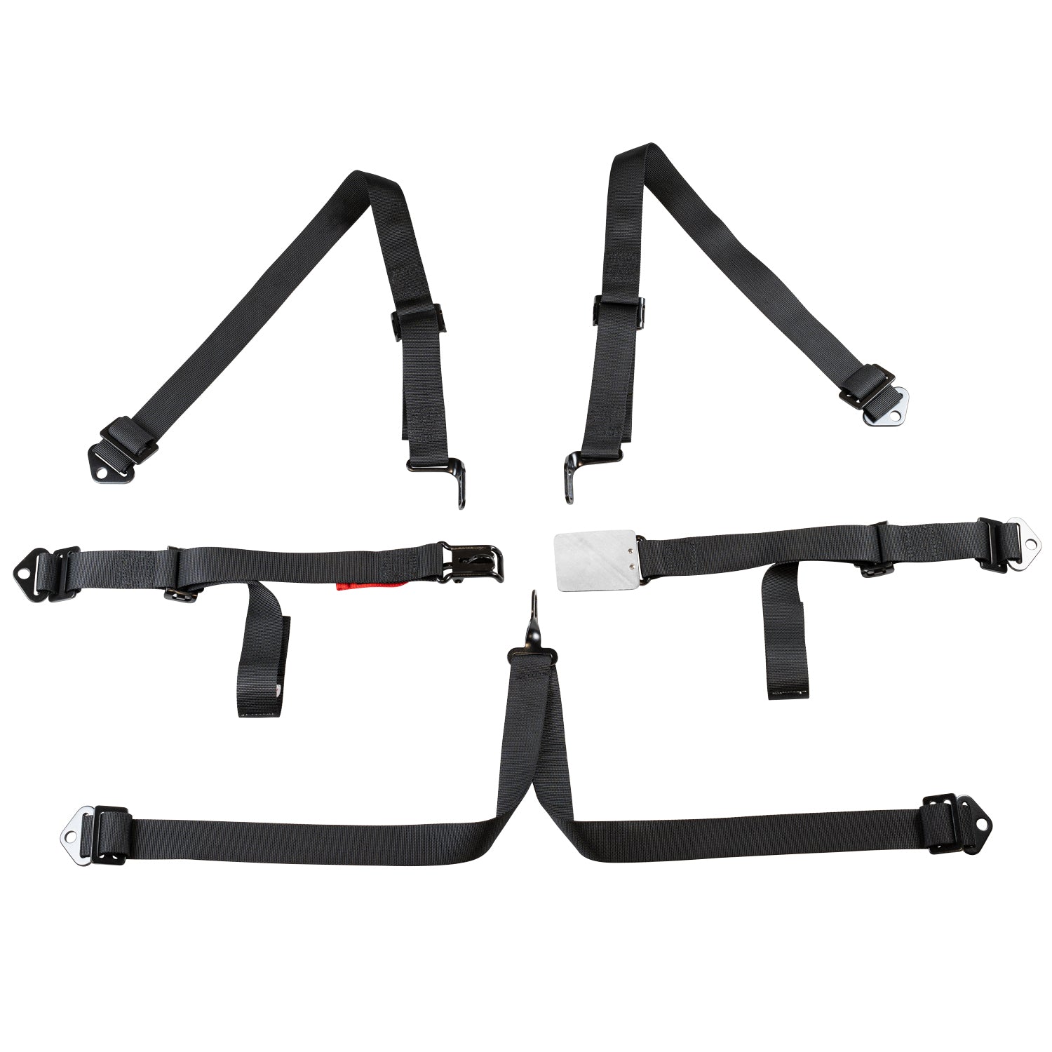 Zamp 6-Point Racing Harness SFI 16.1 Certified - 2 Pull Up/Pull Down Adjustable Straps for Enhanced Safety | Perfect for Motorsports, Track Days & Off-Road Racing