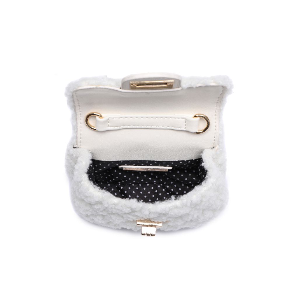 Amie Sherpa Crossbody Bag for Women - Soft Fleece Shoulder Purse - Perfect for Daily Use, Travel & Shopping