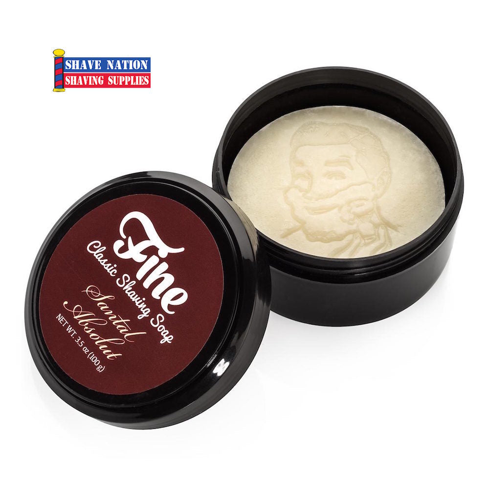 Premium Shaving Soap for Men - Classic Barbershop Formula with Natural Ingredients - Perfect for Wet Shaving, Grooming & Beard Care - Ideal Gift for Father's Day & Birthdays