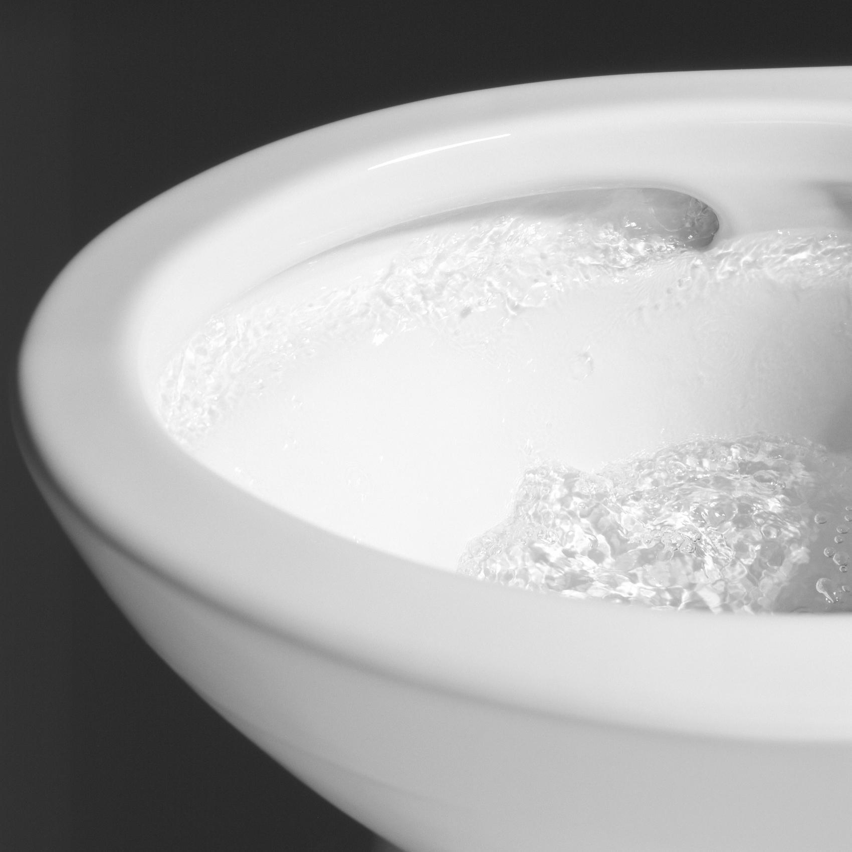 Aimes Elongated 1.28 GPF One-Piece Toilet with Soft-Close Seat in Cotton White - Water-Efficient Bathroom Upgrade for Modern Homes (Model MS626124CEFG#01) - Perfect for Small Bathrooms & Eco-Friendly Living Spaces