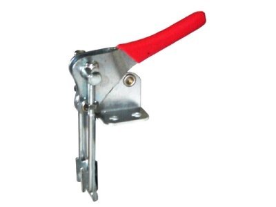 Heavy Duty Latch Type Toggle Clamp 500 lb Capacity - Red Industrial Clamping Tool for Woodworking, Metalworking & DIY Projects