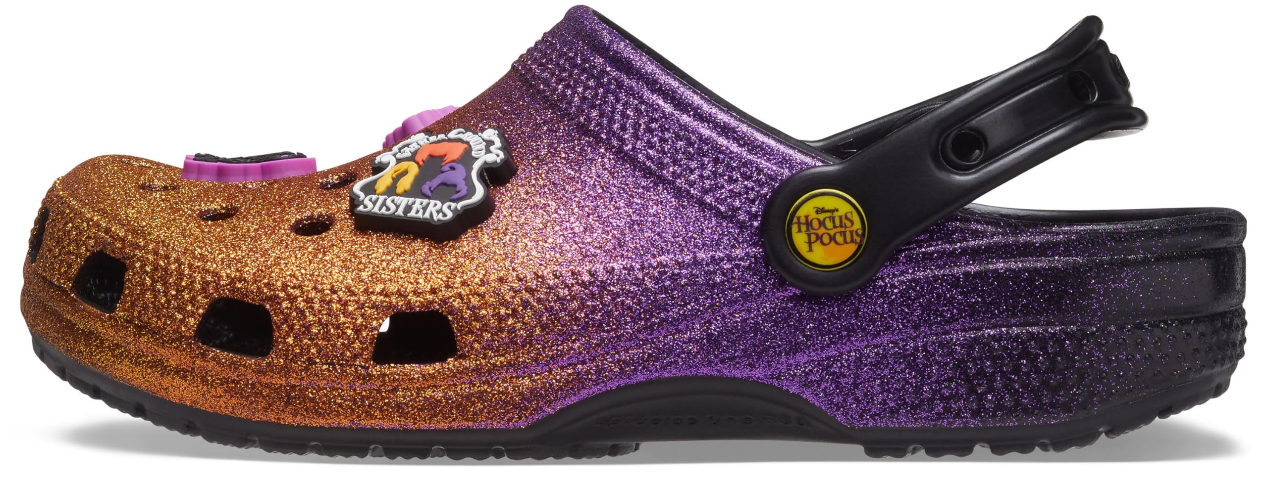 Crocs Unisex Classic Disney Hocus Pocus Clogs for Adults - Comfortable Slip-On Shoes for Men & Women - Perfect for Halloween Costumes, Cosplay, and Casual Wear