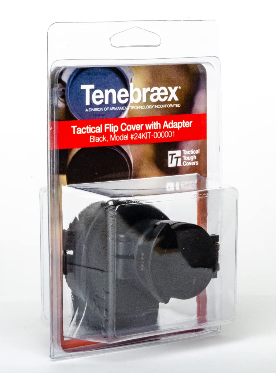 Trijicon Scope Cover Kit - Tenebraex Ocular & Objective Lens Protector for Rifle Scopes | Hunting, Shooting & Tactical Gear Accessories