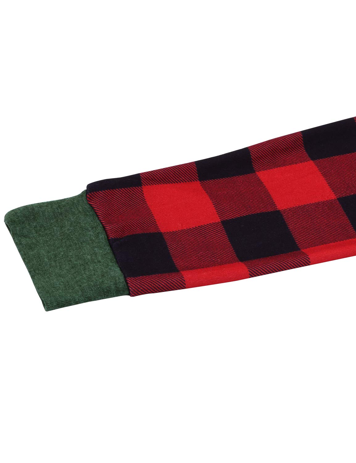 Women's Long Sleeve Buffalo Plaid Shirt - Loose Fit Flannel Checkered Top with Raglan Sleeves & Patchwork Design | Casual Fall Outfits, Layering Piece, Outdoor Activities