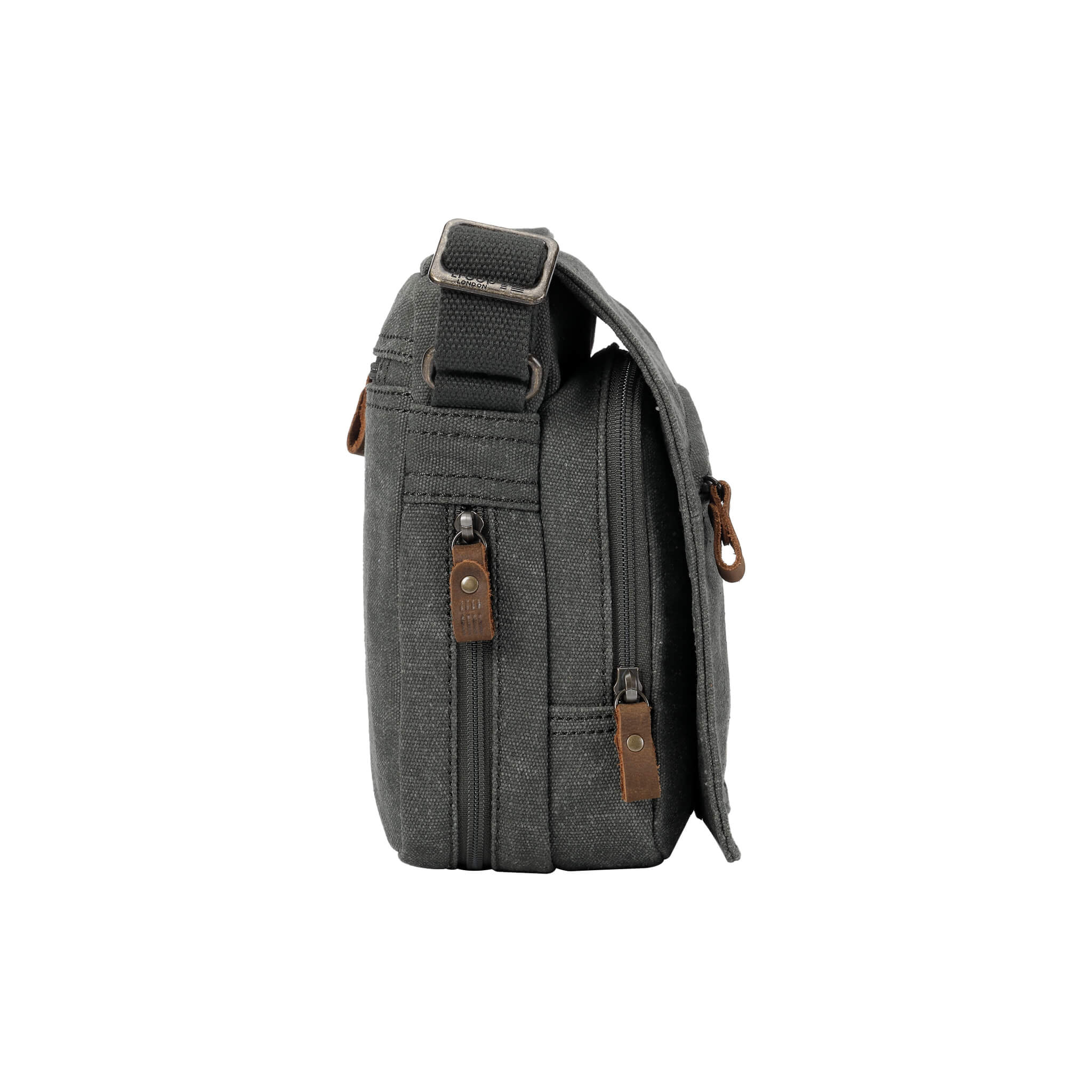 TRP0239 Troop London Classic Canvas Crossbody Bag - Stylish & Durable for Travel, Work & Everyday Use