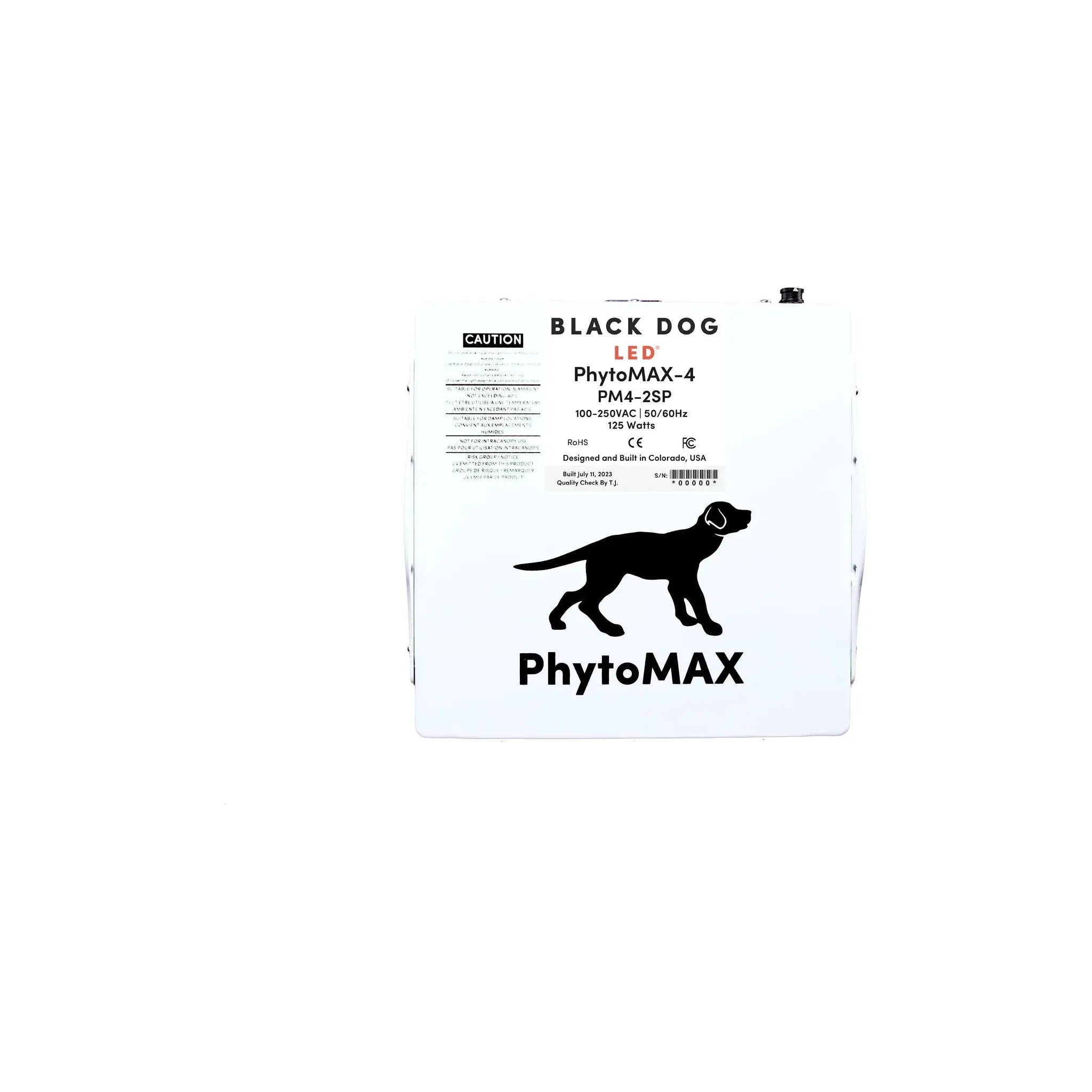 Black Dog LED PhytoMAX 4 2S Full Spectrum LED Grow Light for Indoor Plants - Hydroponics, Greenhouse & Commercial Grow Operations