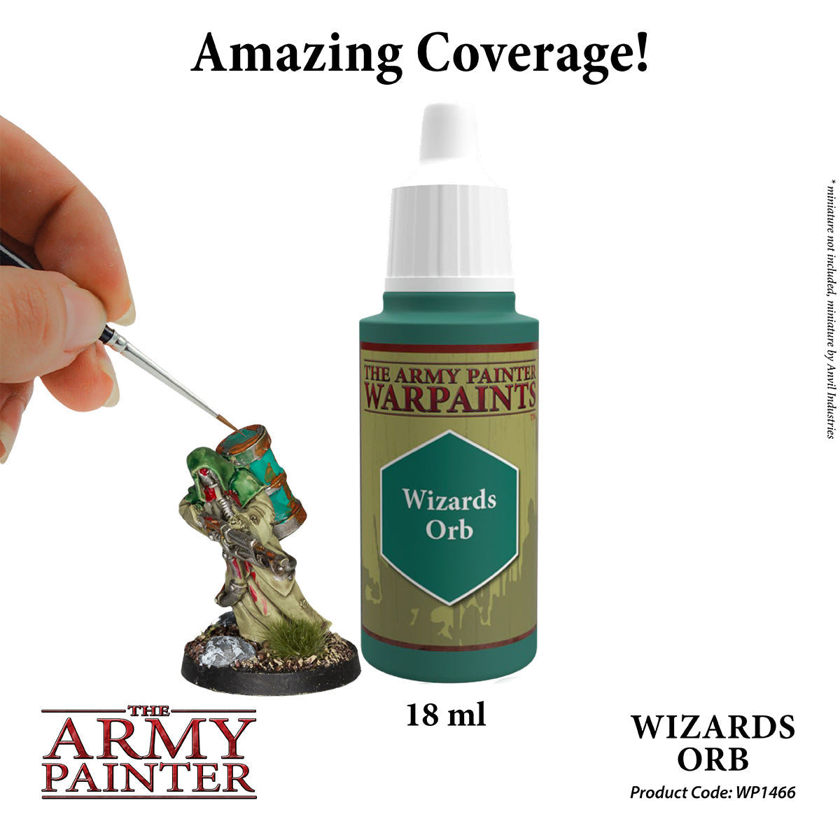 Warpaints: Wizards Orb - Fantasy Miniature Painting Kit for Tabletop RPG & D&D - Perfect for Game Night & Cosplay