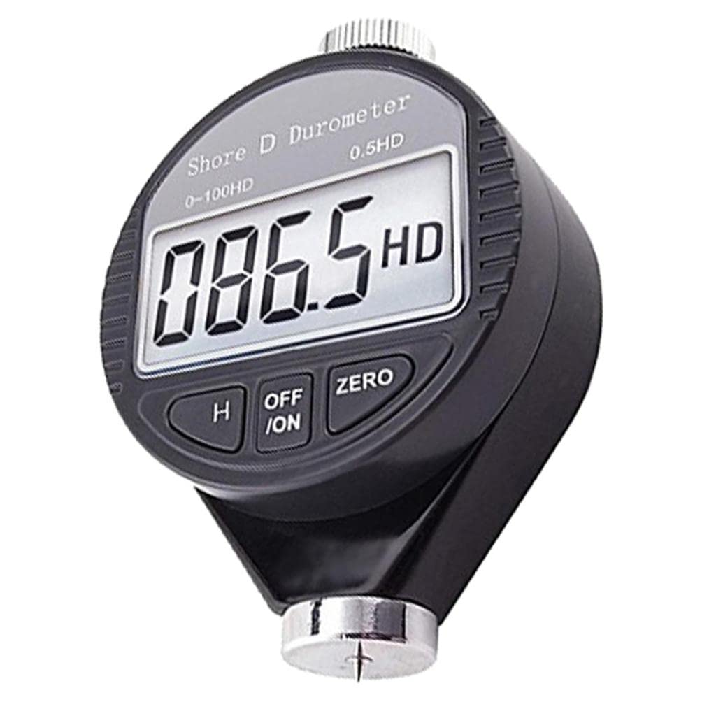 Enakshi Digital Shore Hardness Durometer Tester - LCD Display for Rubber, Tire, Plastic & Soft Material Testing | Portable Hand Tool for Quality Control in Automotive, Manufacturing & Industrial Use