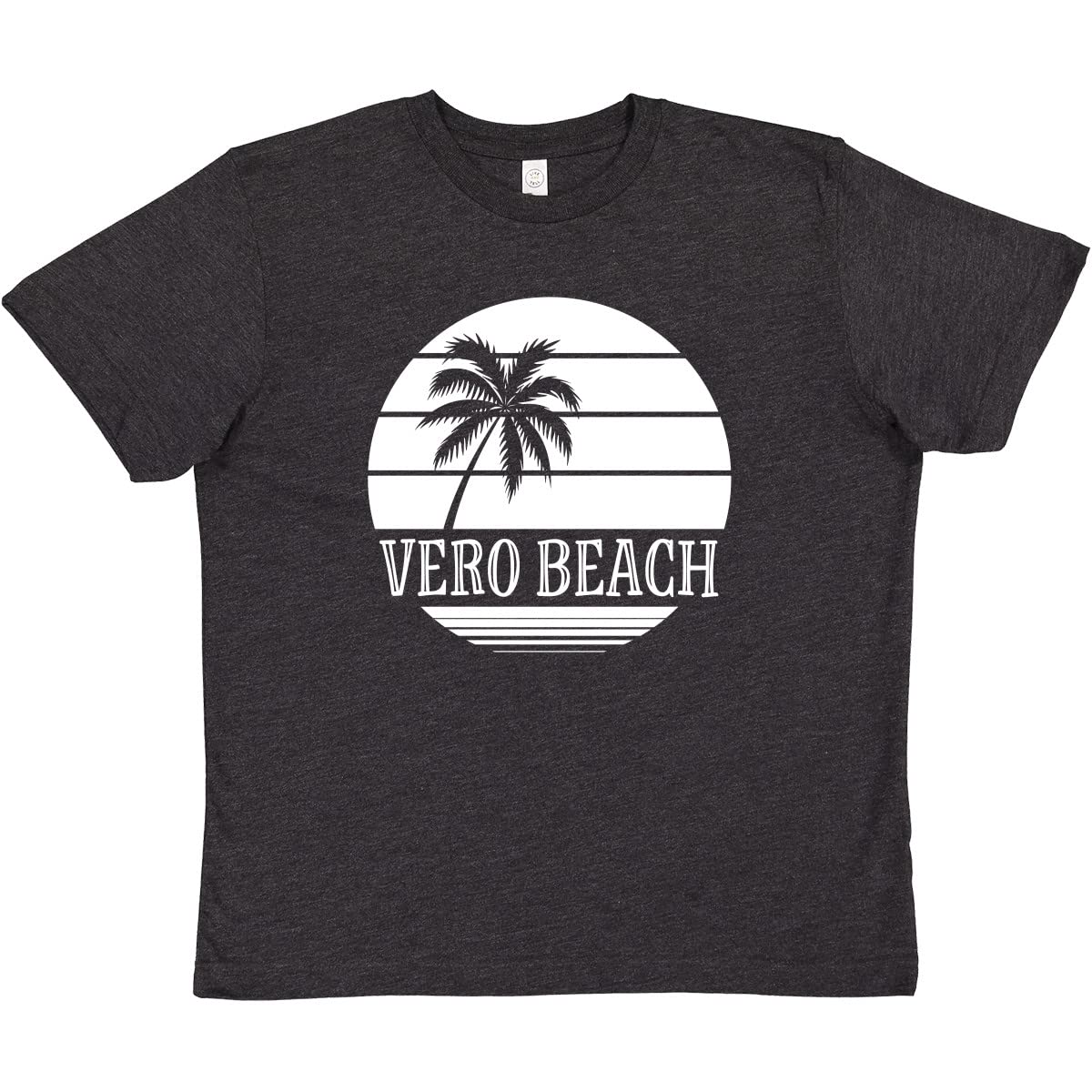 Inktastic Vero Beach Florida Vacation Youth T-Shirt - Comfortable Kids Travel Tee for Beach Trips & Family Holidays