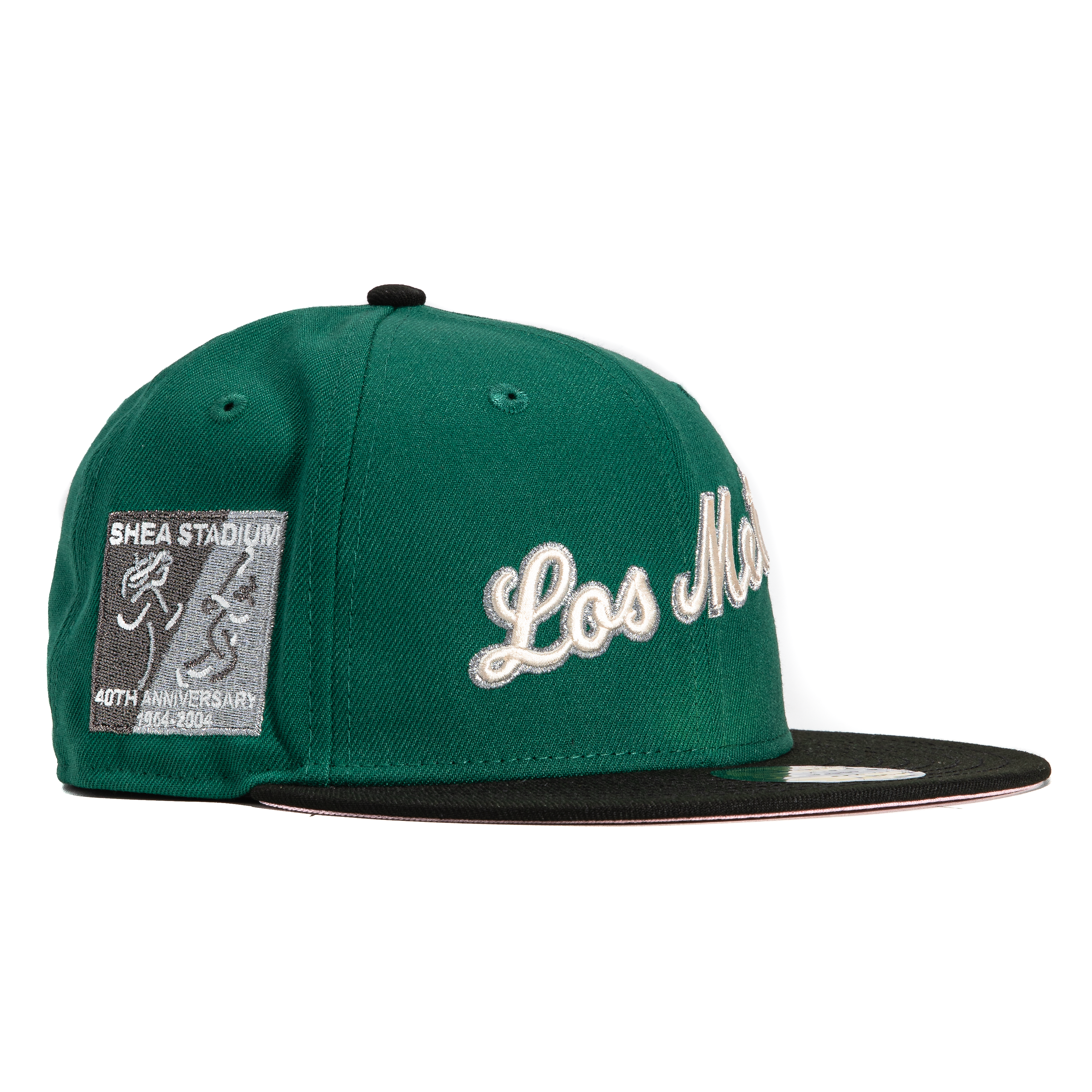 PINK UV 2-Tone New York Mets 40th Anniversary Green/Black Baseball Cap - Perfect for Game Day, Sports Events & Fan Collections