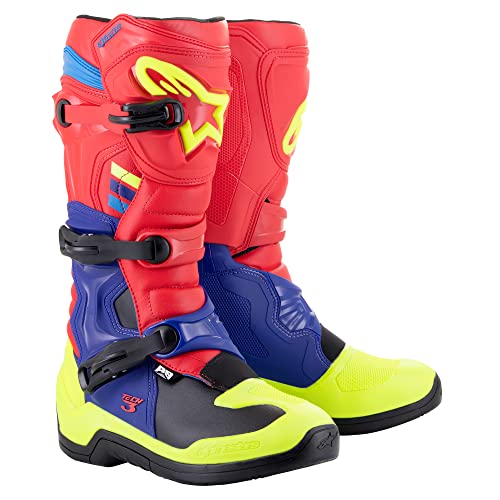 Bright Red/Blue/Fluo Yellow