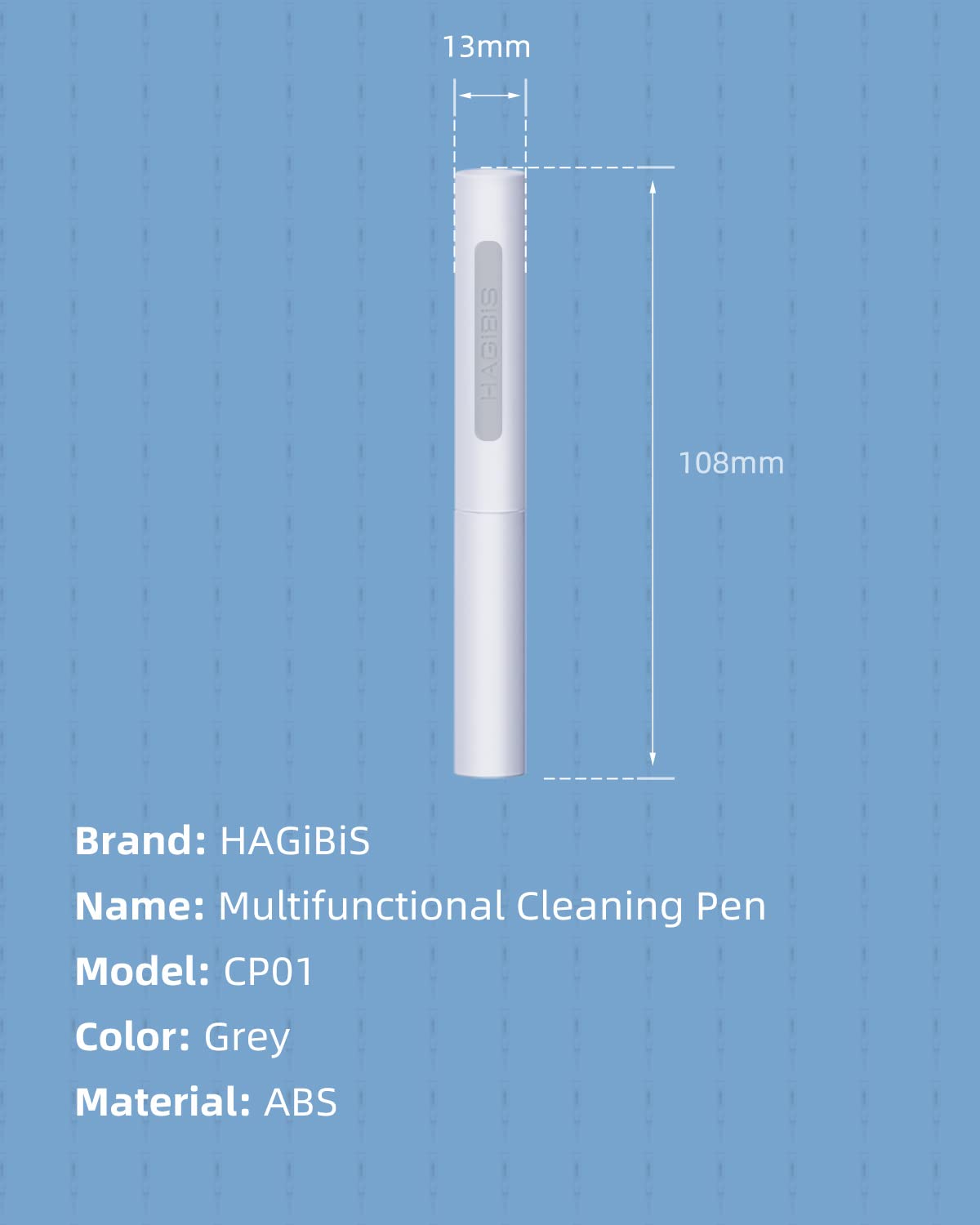 Hagibis AirPods Pro 1/2/3 Cleaning Kit - Multi-Function Cleaner Pen with Soft Brush for Bluetooth Earphones & Case - Compatible with iPhone 16/15 Pro Max - White Cleaning Tools for Camera Lens & Lego Accessories - Perfect for Travel, Office & Home Use