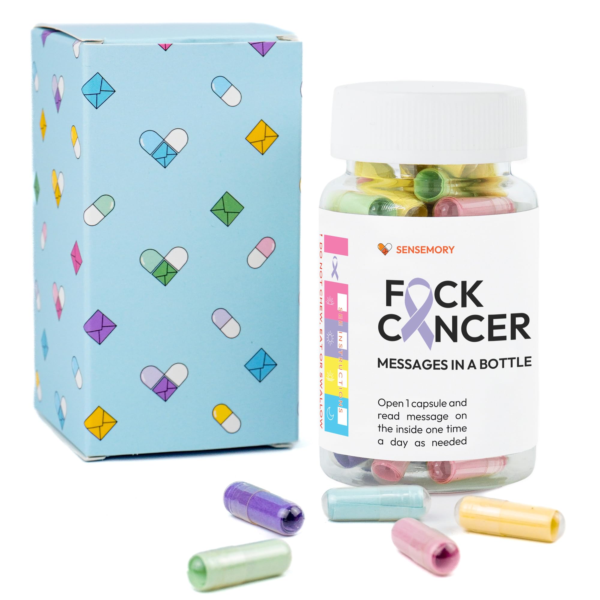 Inspirational Gifts for Cancer Patients - Motivational Presents for Women & Men Fighting Breast Cancer - Comfort Items for Terminal Illness Warriors - Perfect Get Well Soon Gifts for Hospital, Home Care & Support Groups