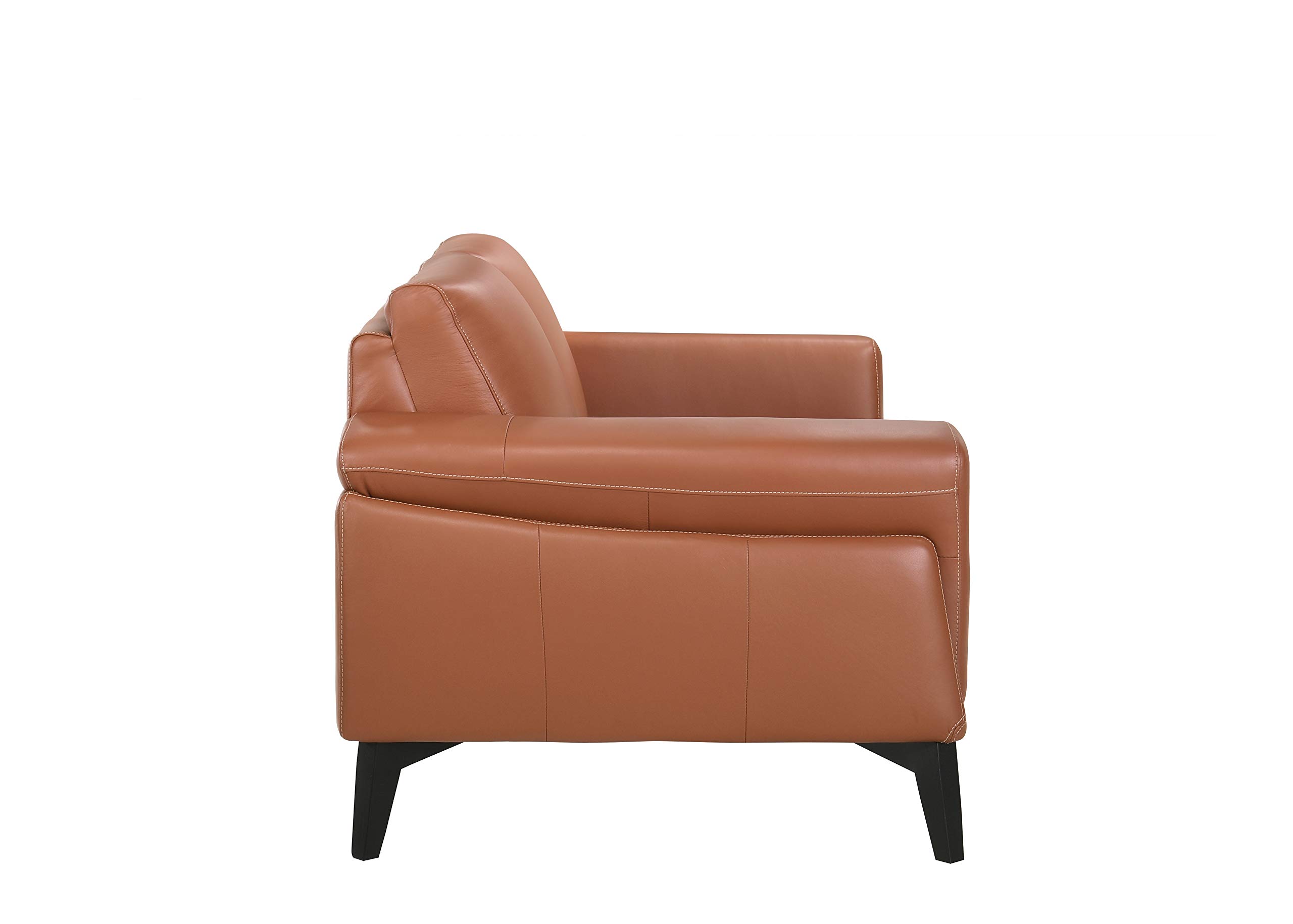 Como Loveseat Classic Furniture - Modern Terracotta Sofa for Living Room, Lounge & Small Spaces | Comfortable 2-Seater Couch for Apartments