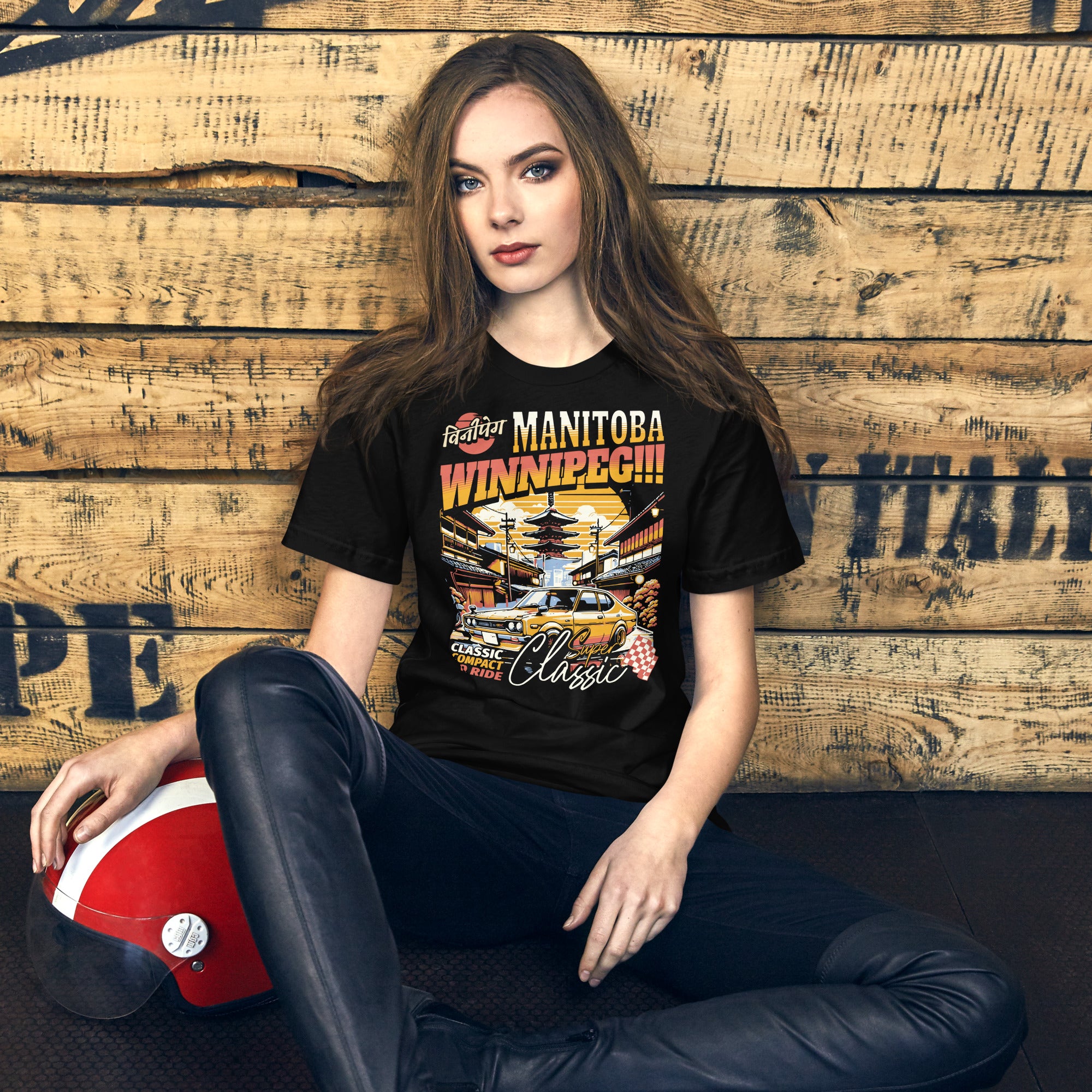 Unisex Winnipeg Manitoba Graphic T-Shirt - Comfortable Cotton Tee for Men & Women | Perfect for Casual Wear, Travel & Souvenirs