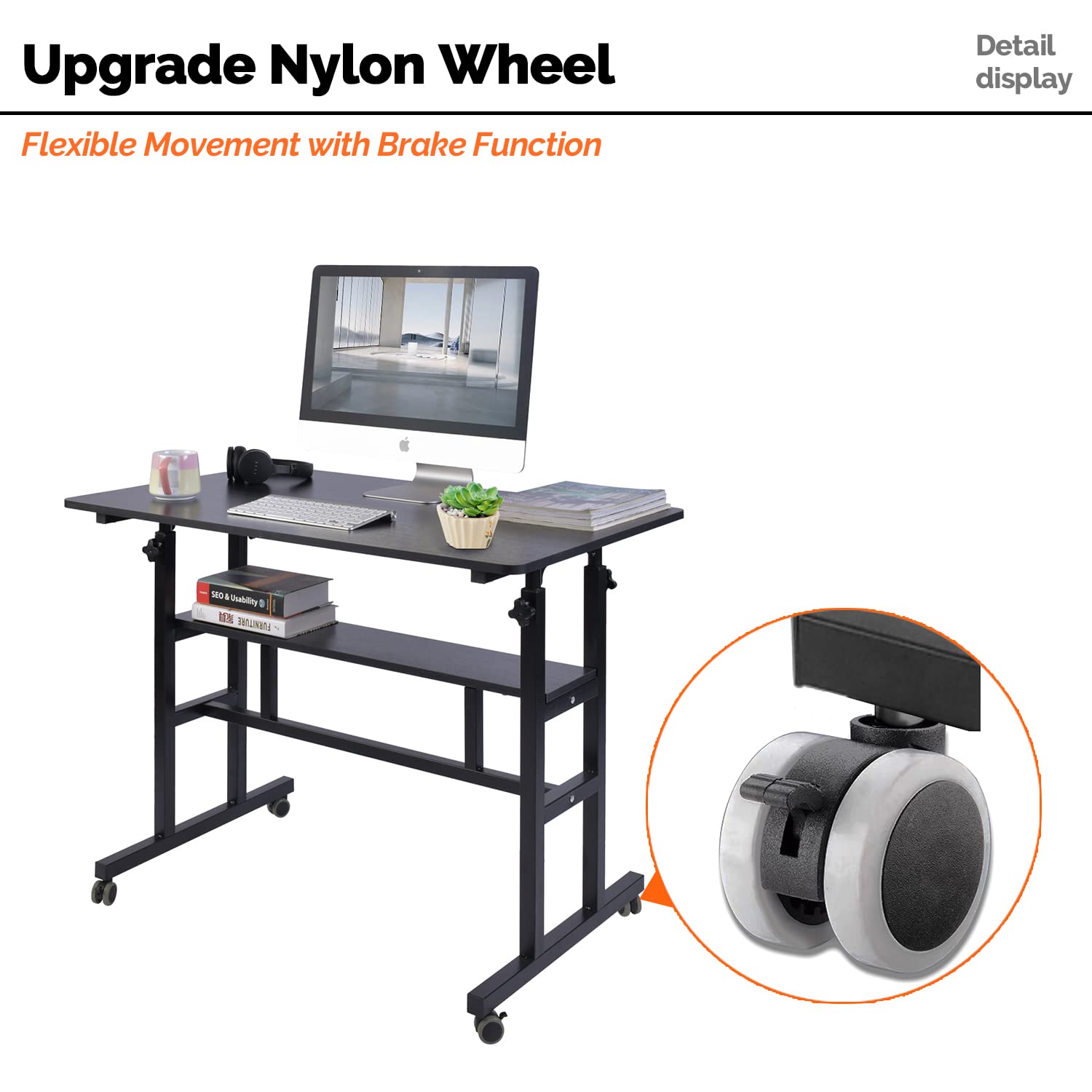AIZ Adjustable Height Standing Desk - 39.4