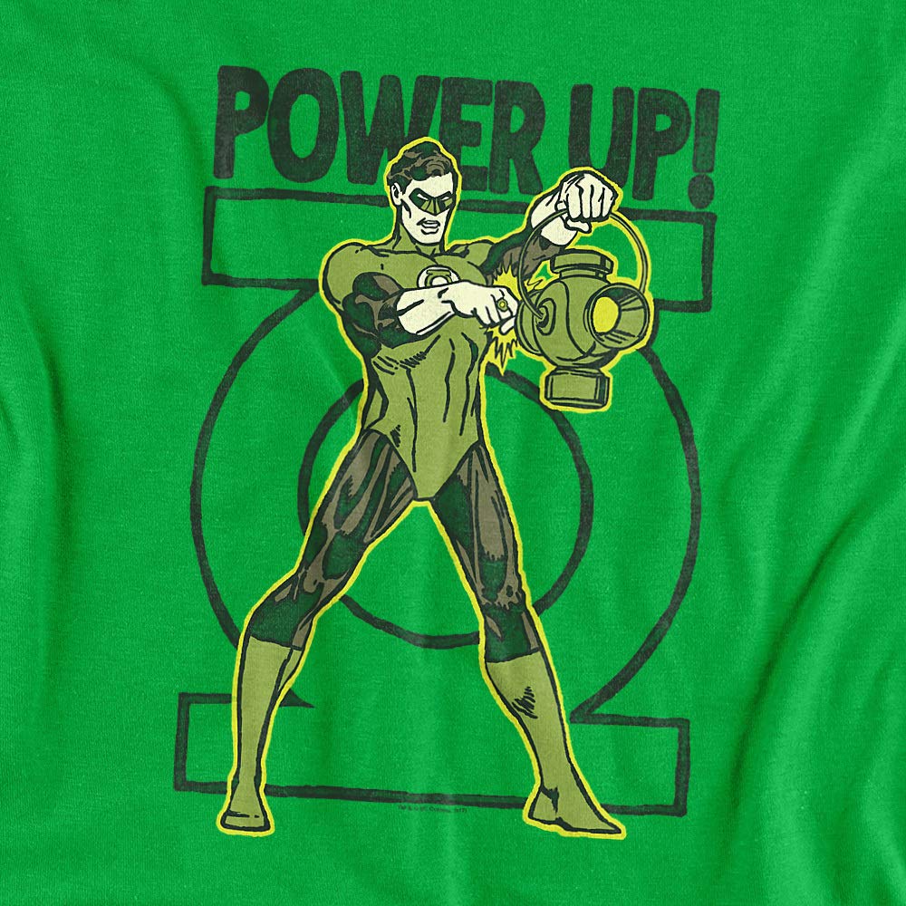 Green Lantern Power Up Unisex T-Shirt for Men & Women - Casual Wear, Cosplay & Superhero Fan Gift