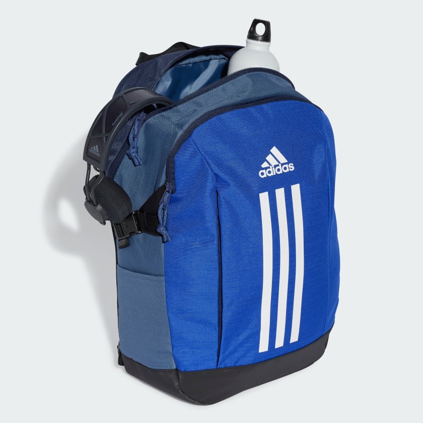 Adidas Power VII Navy Backpack - Lightweight Durable School & Travel Backpack for Men & Women - Perfect for College, Hiking & Daily Commute