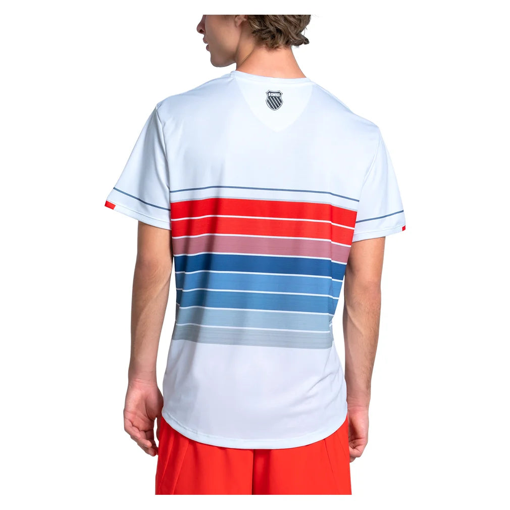Men's Apollo Short Sleeve Tennis Shirt - Moisture Wicking Performance Top for Men - Breathable Athletic Tee for Tennis, Golf & Casual Wear