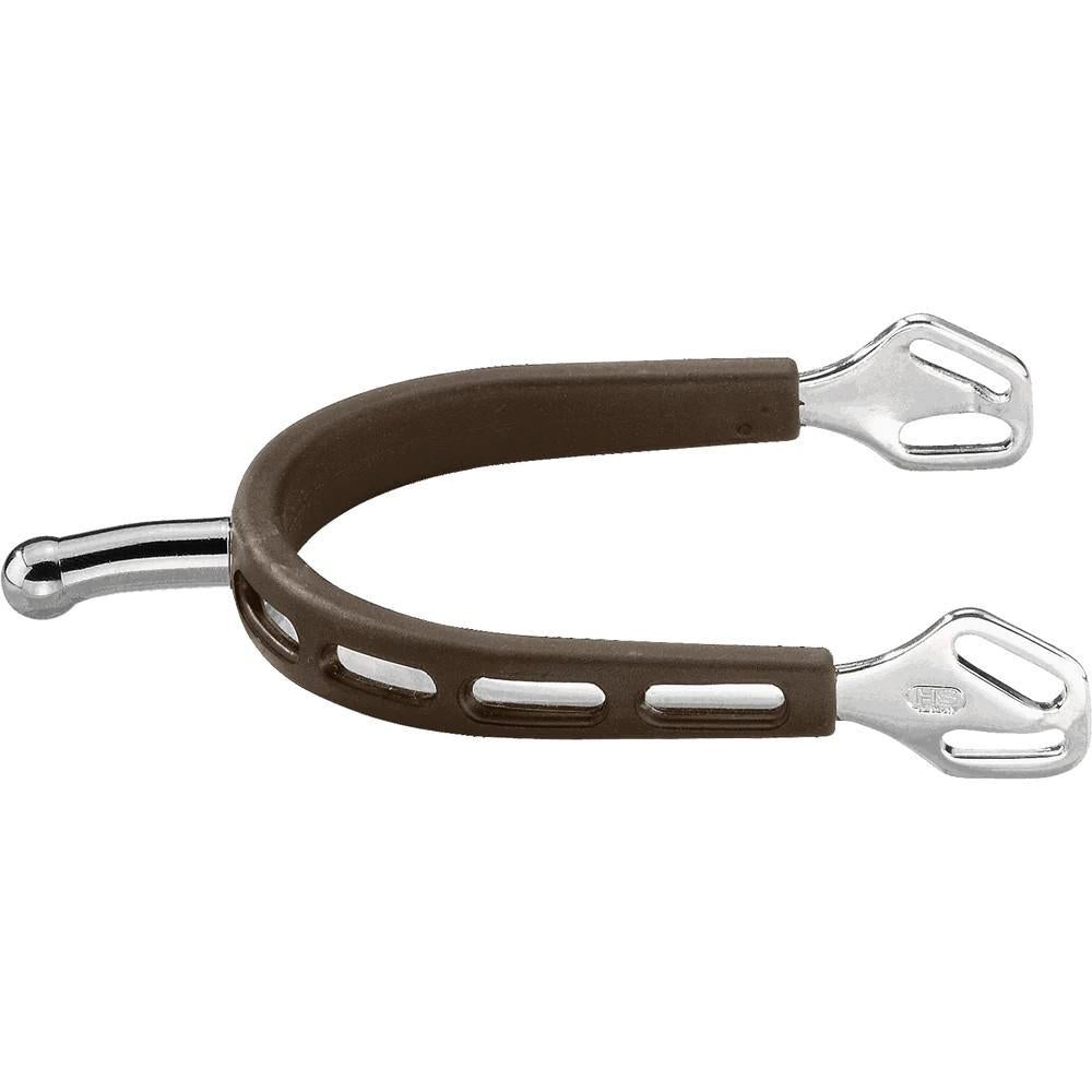 Herm Sprenger ULTRA Fit Extra Grip Spurs With Ball End - Professional Equestrian Riding Spurs for Horse Training & Dressage - Perfect for English & Western Riding Styles