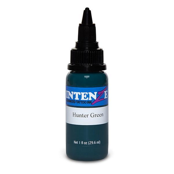 Intenze Hunter Green Tattoo Ink - Professional Body Art Pigment for Tattoo Artists | Perfect for Sleeves, Cover-ups & Detailed Tattoo Designs