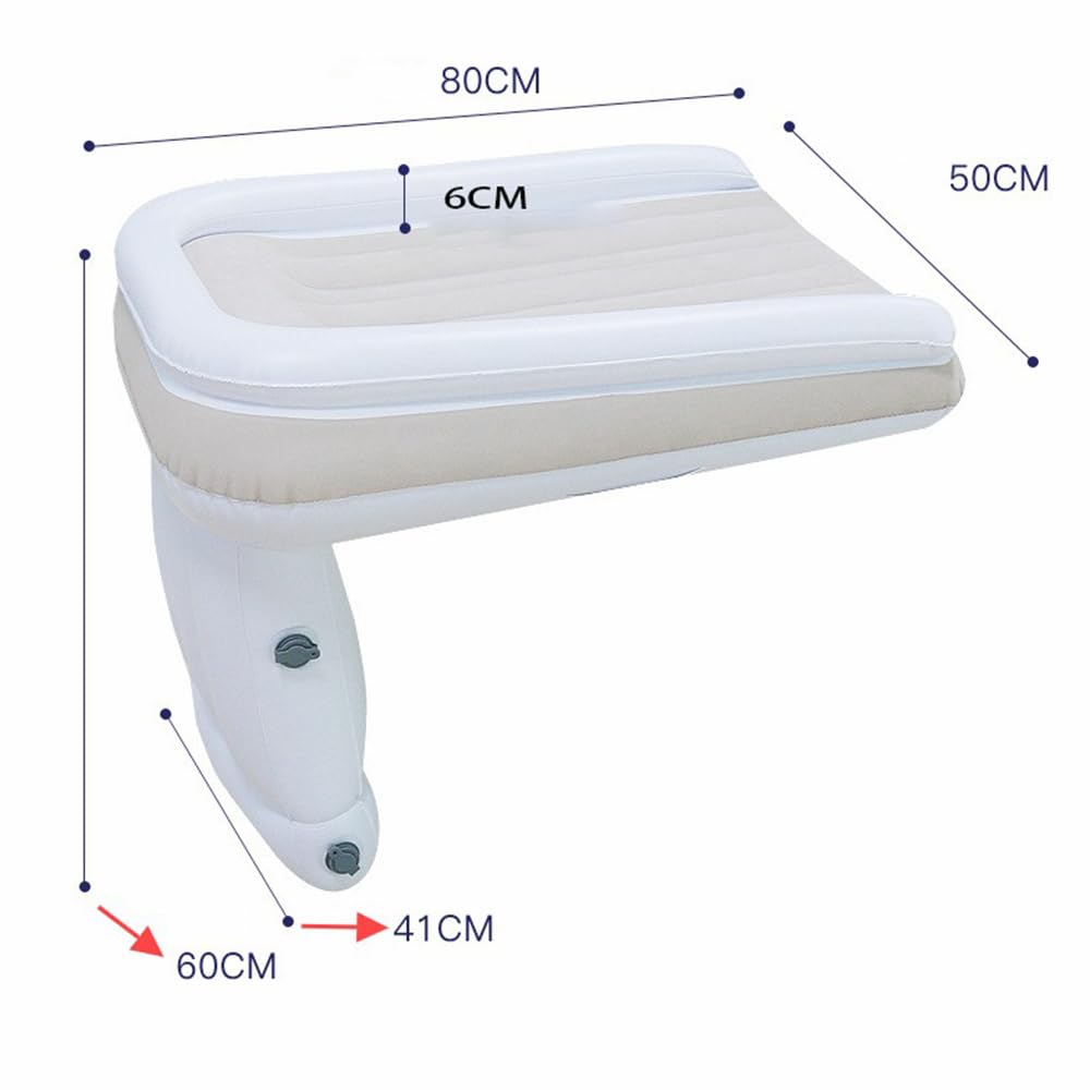 Inflatable Baby Travel Bed - Portable Car & Airplane Toddler Sleeper for Most Vehicles & Economy Class Seats | Perfect for Road Trips, Flights & Family Vacations